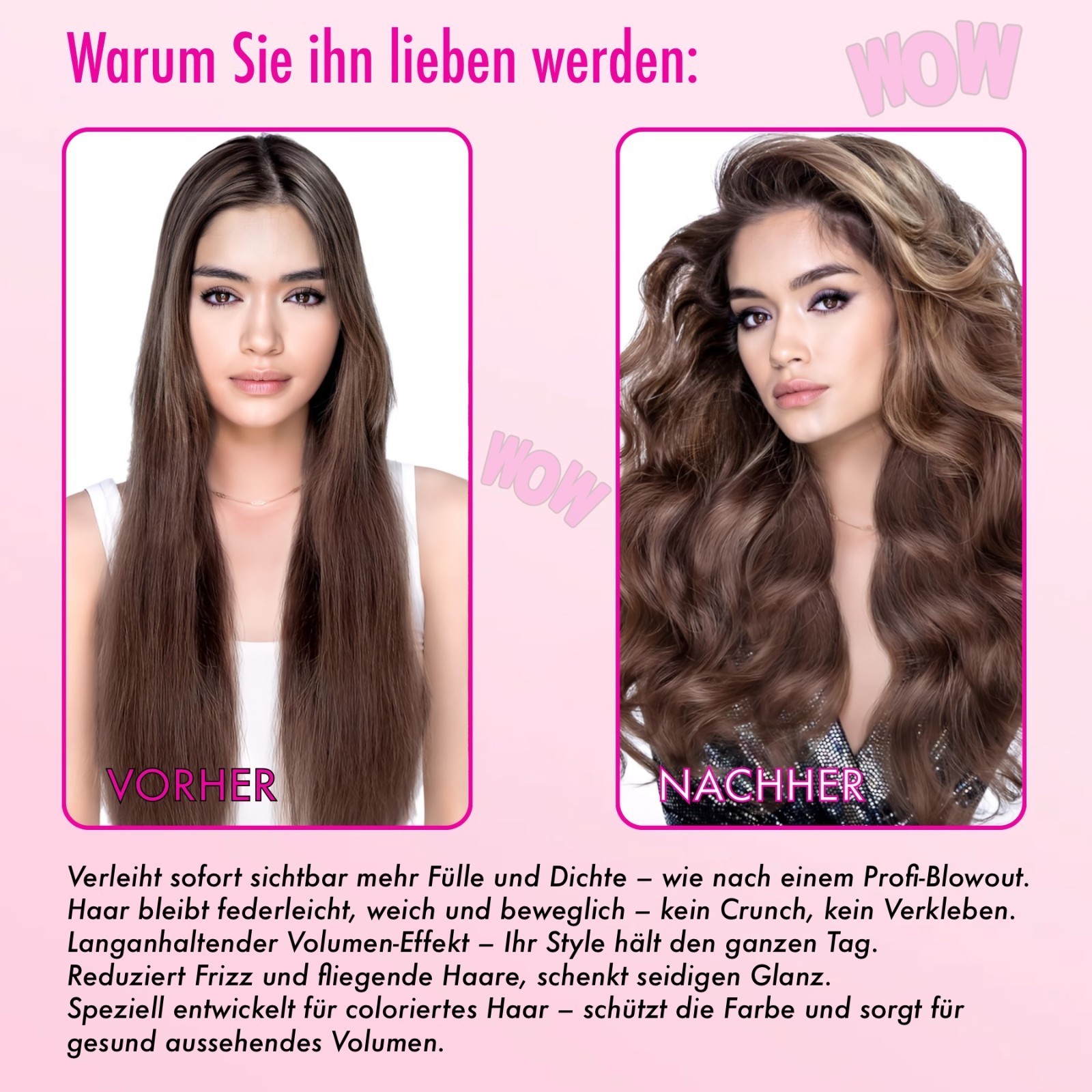 Color Wow Xtra Large Bombshell Volumizer Schaumfestiger Haarfestiger Haarstyling