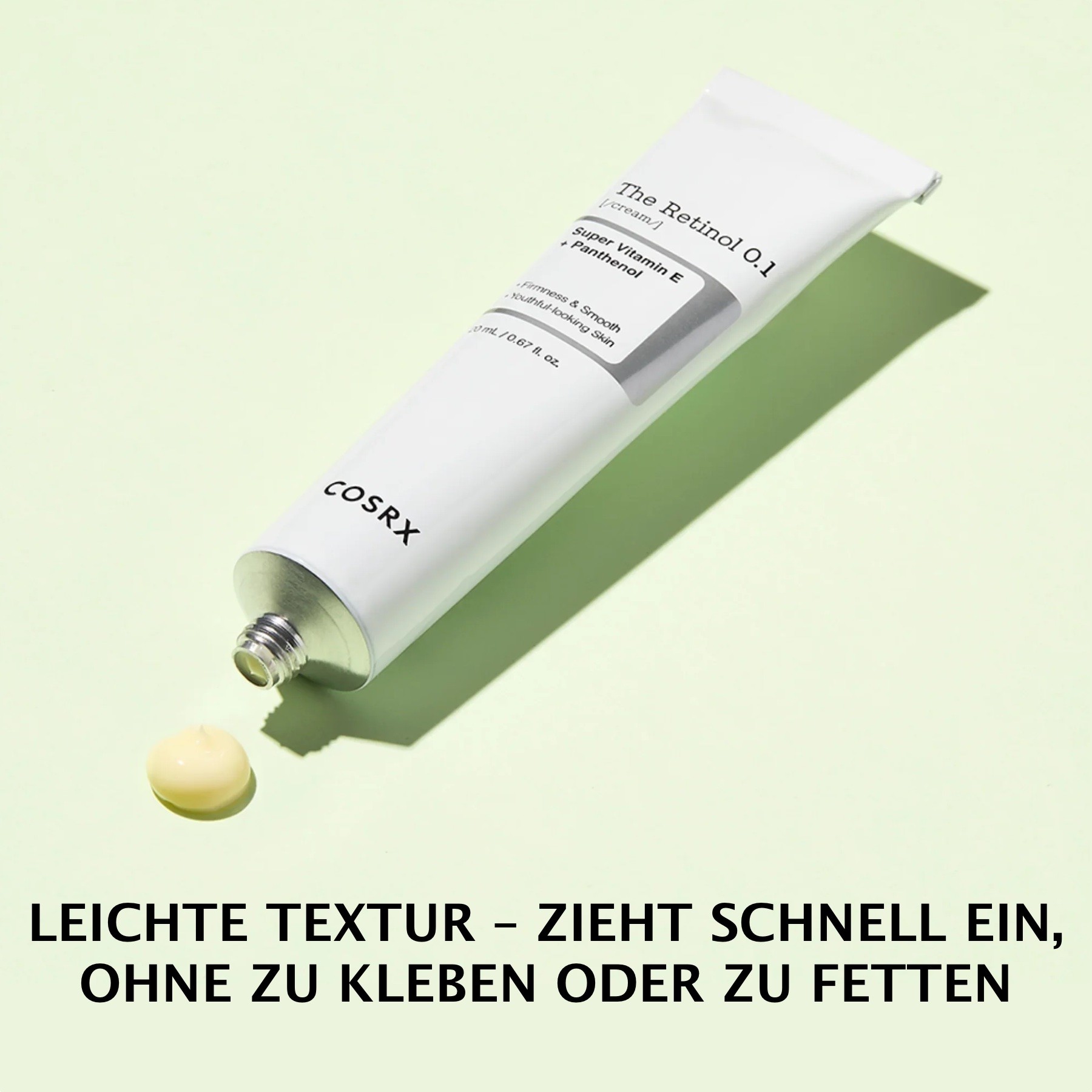 COSRX Retinol 0.1 Anti-Aging Gesichtscreme mit Hyaluronsäure