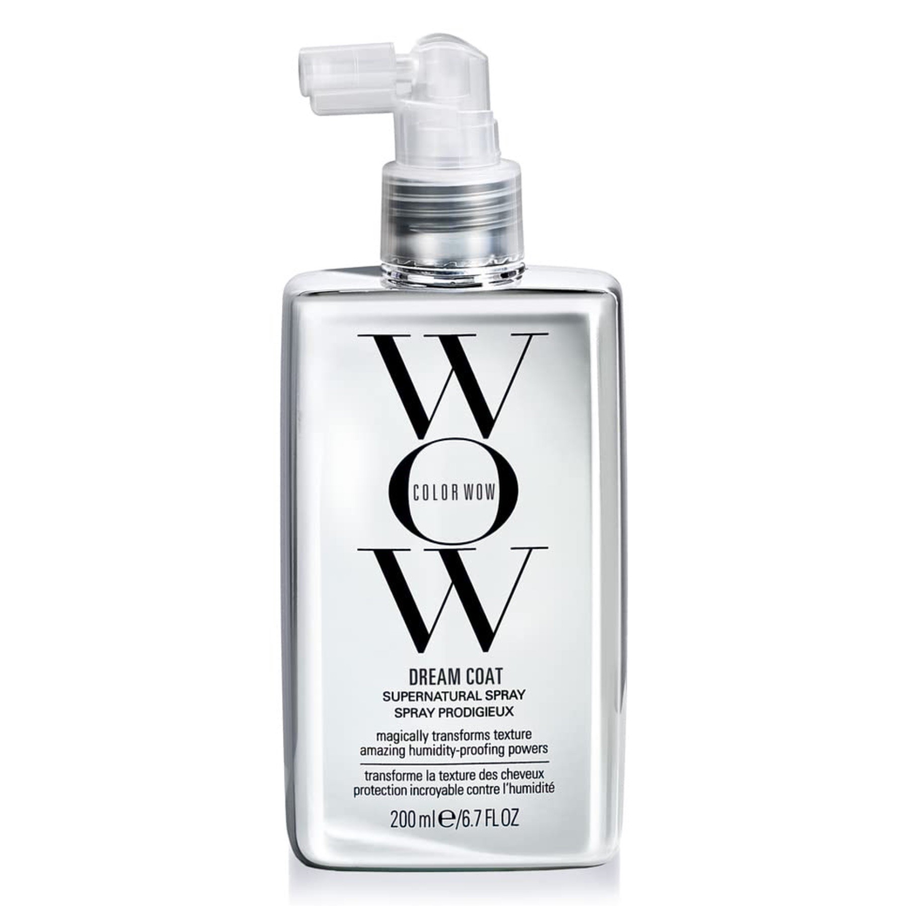 Anti Frizz Spray Glanzspray Wow Dream Coat Hair Hitzeschutz für Haare 200ml