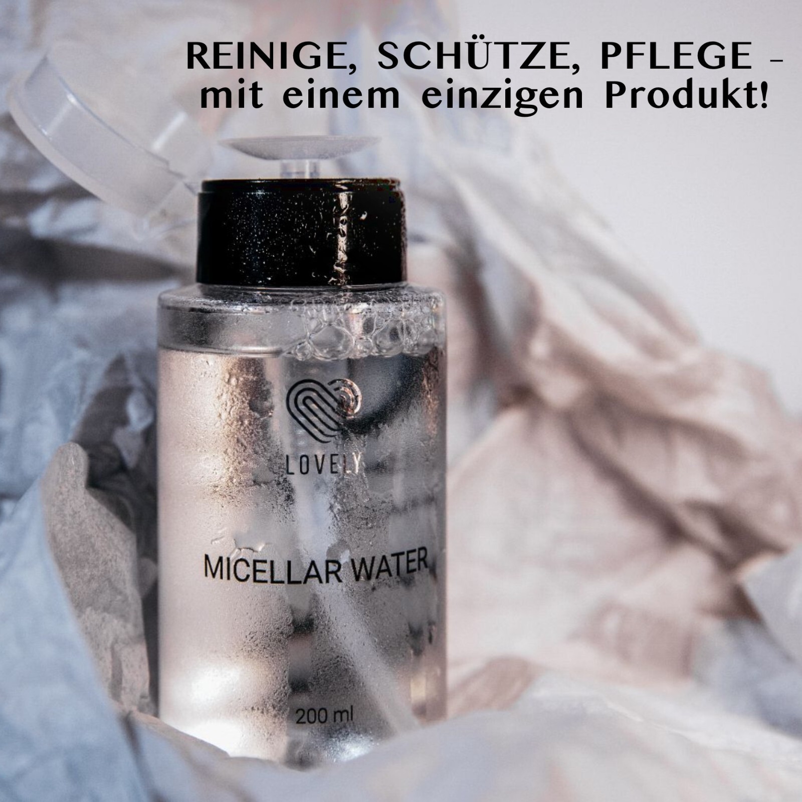 Mizellenwasser für Wimpernverlängerung 