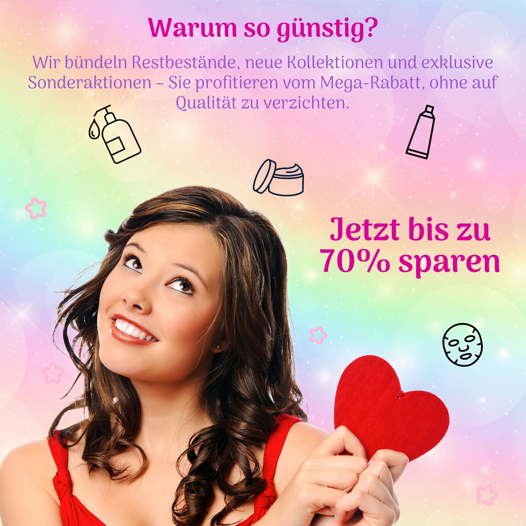 Geschenk Box Pflege Überaschung Set Geschenkset Damen Beauty für 30€ statt 100€