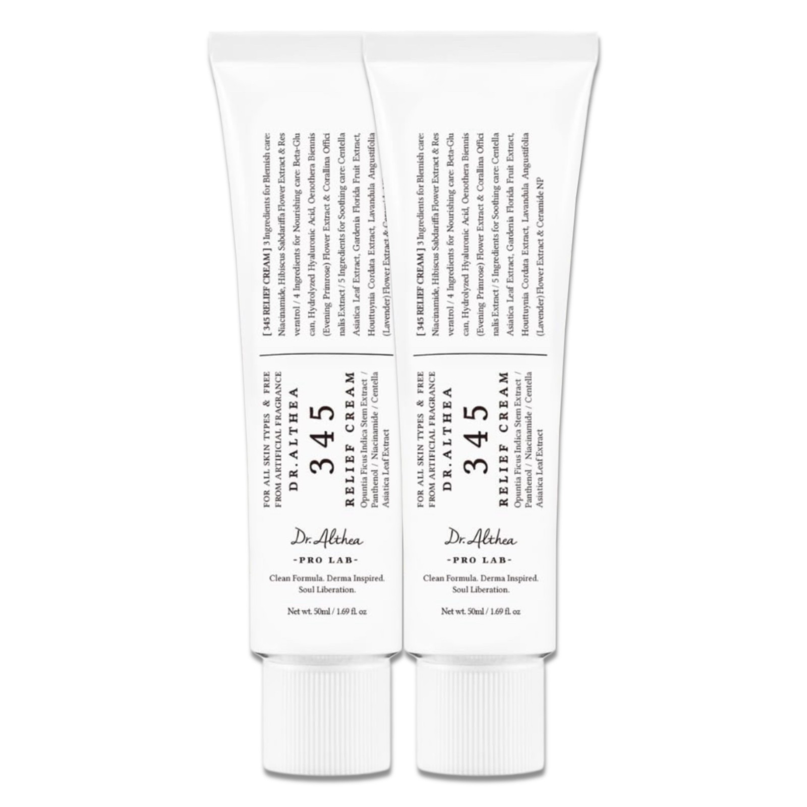 Dr. Althea 345 Relief Cream 50ml Intensive Repair Cream mit Niacinamid Pantenol