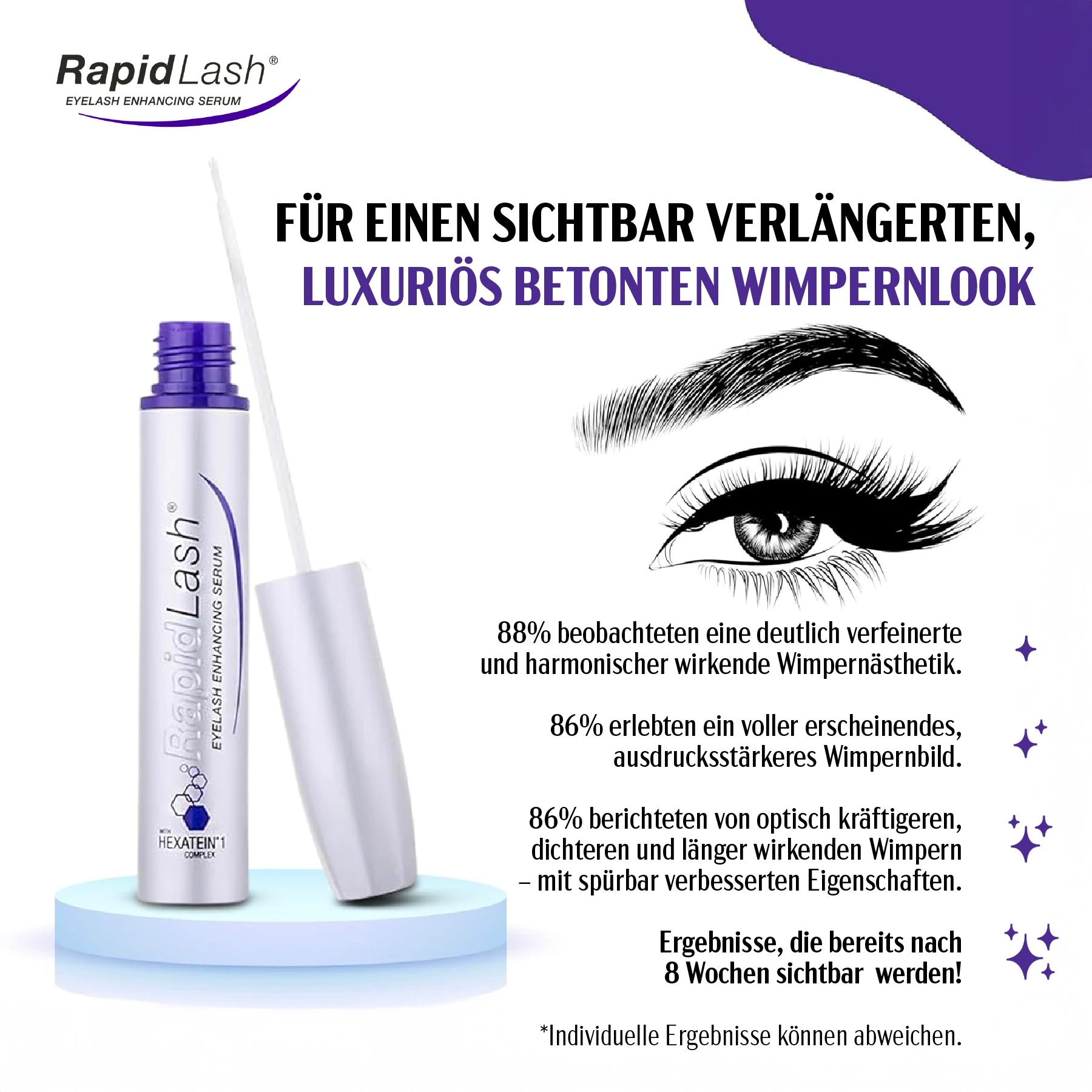 Wimpernserum RapidLash Eyelash Serum 