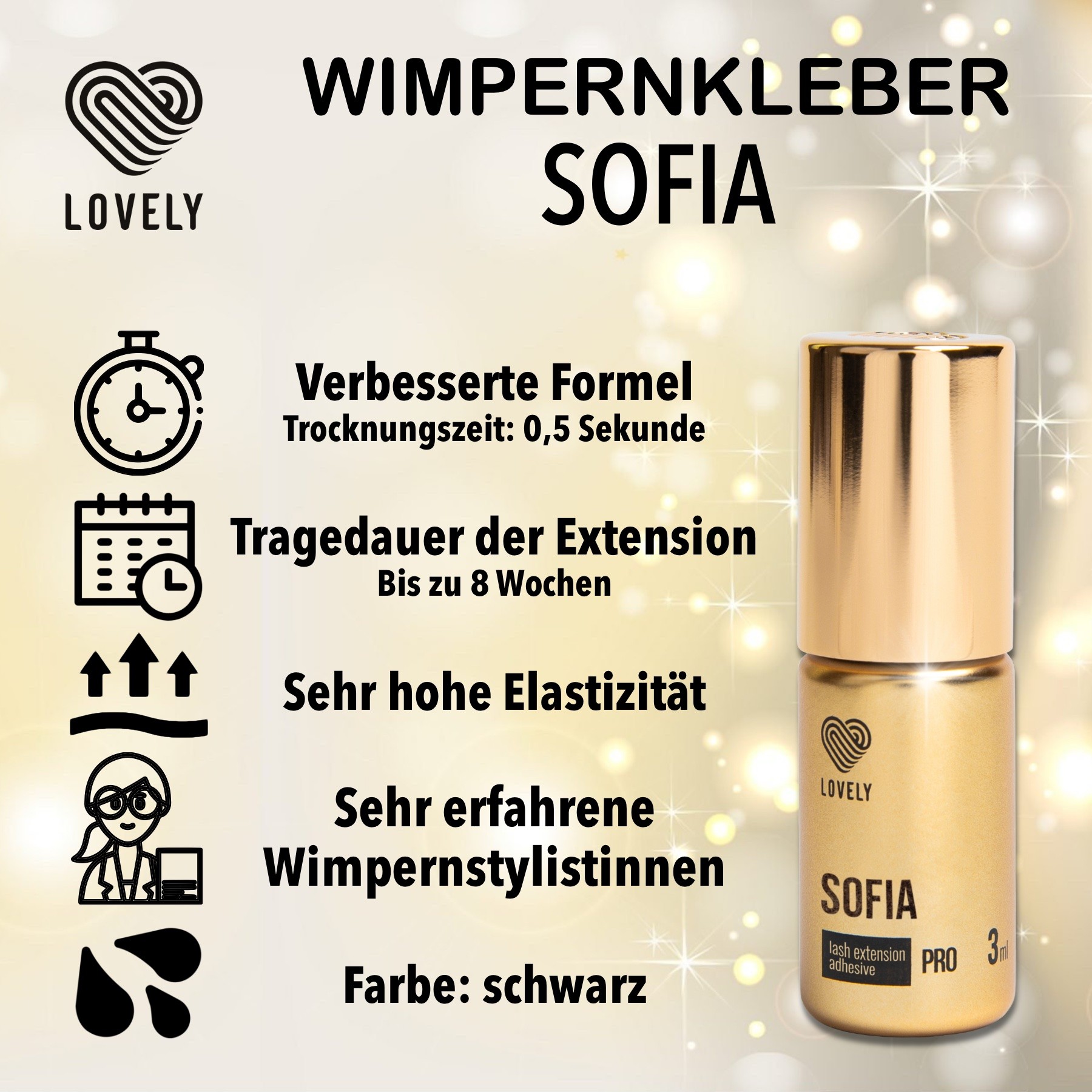 LOVELY Wimpernkleber "Sofia" 