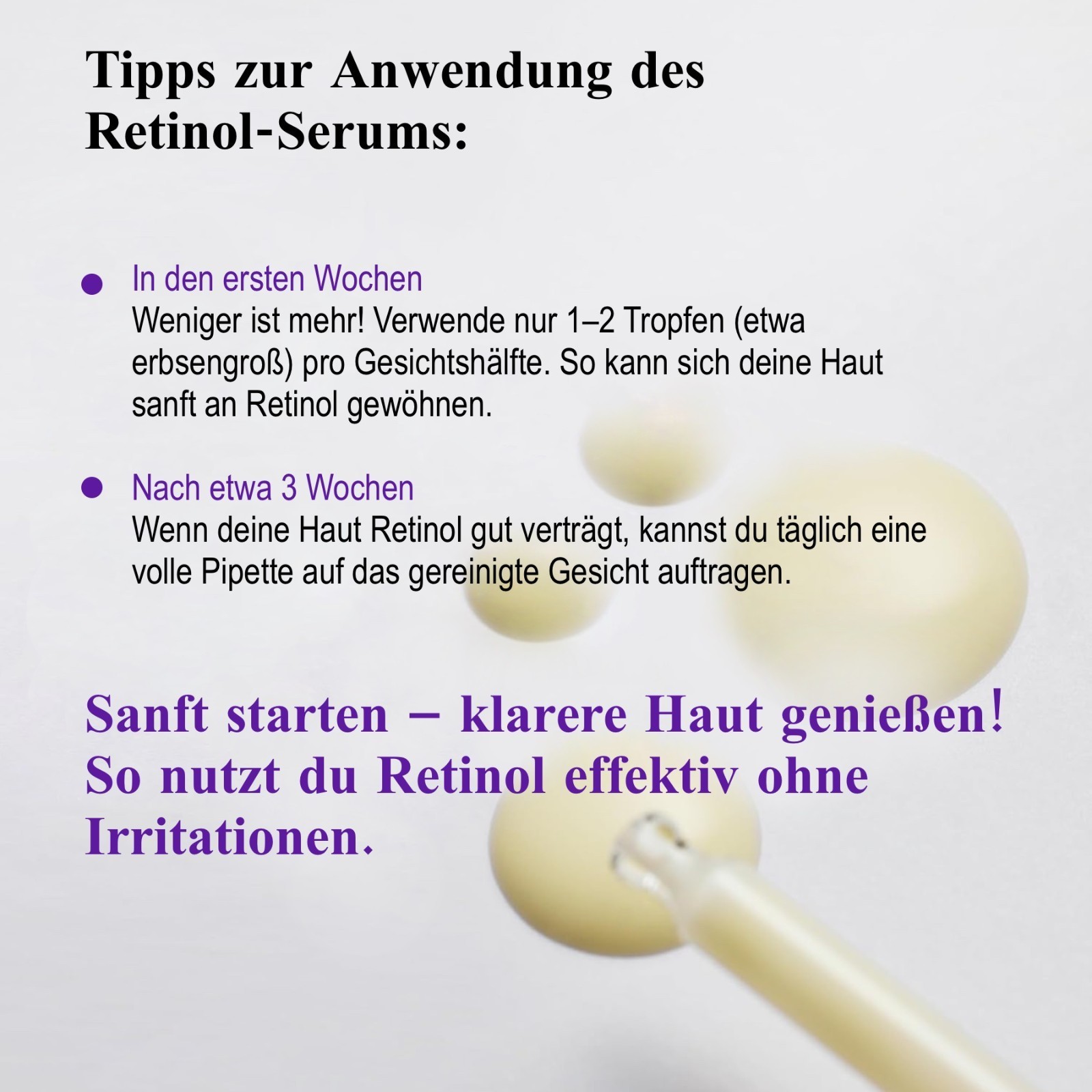 Gesichtsserum Retinol Retinal Intense Reactivating Serum Anti-Falten Anti-Aging