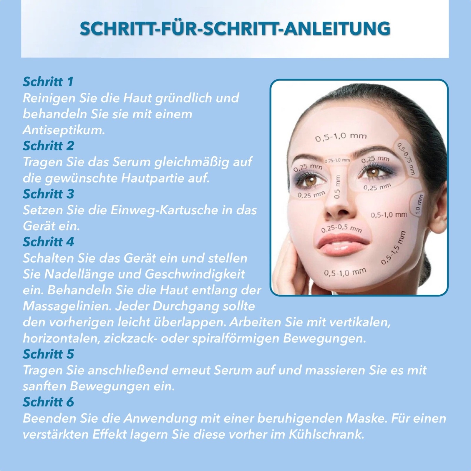 Microneedling Dermapen Nadeln Ersatzköpfe für A8S M8S A9 A11 Anti Falten Geräte