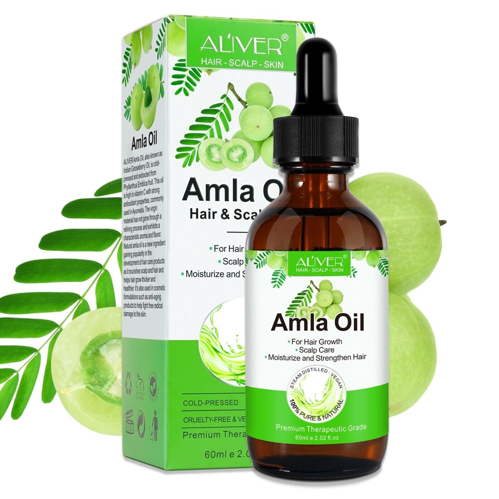 Bio Vegan Kaltgepresst Amla Öl 
