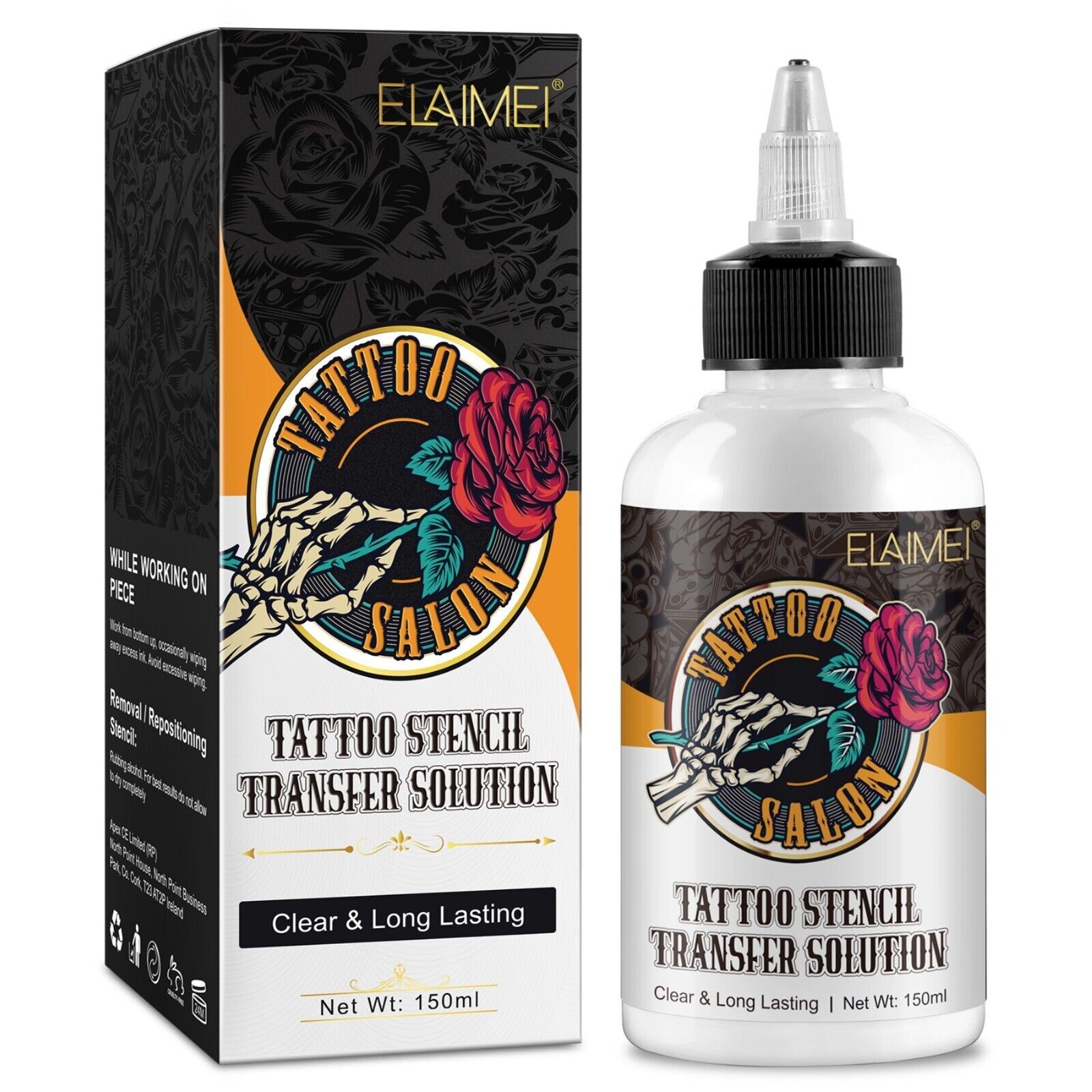 Tattoo Schablonen Transfer Gel Creme Abzugsflüssigkeit Stencil Solution 