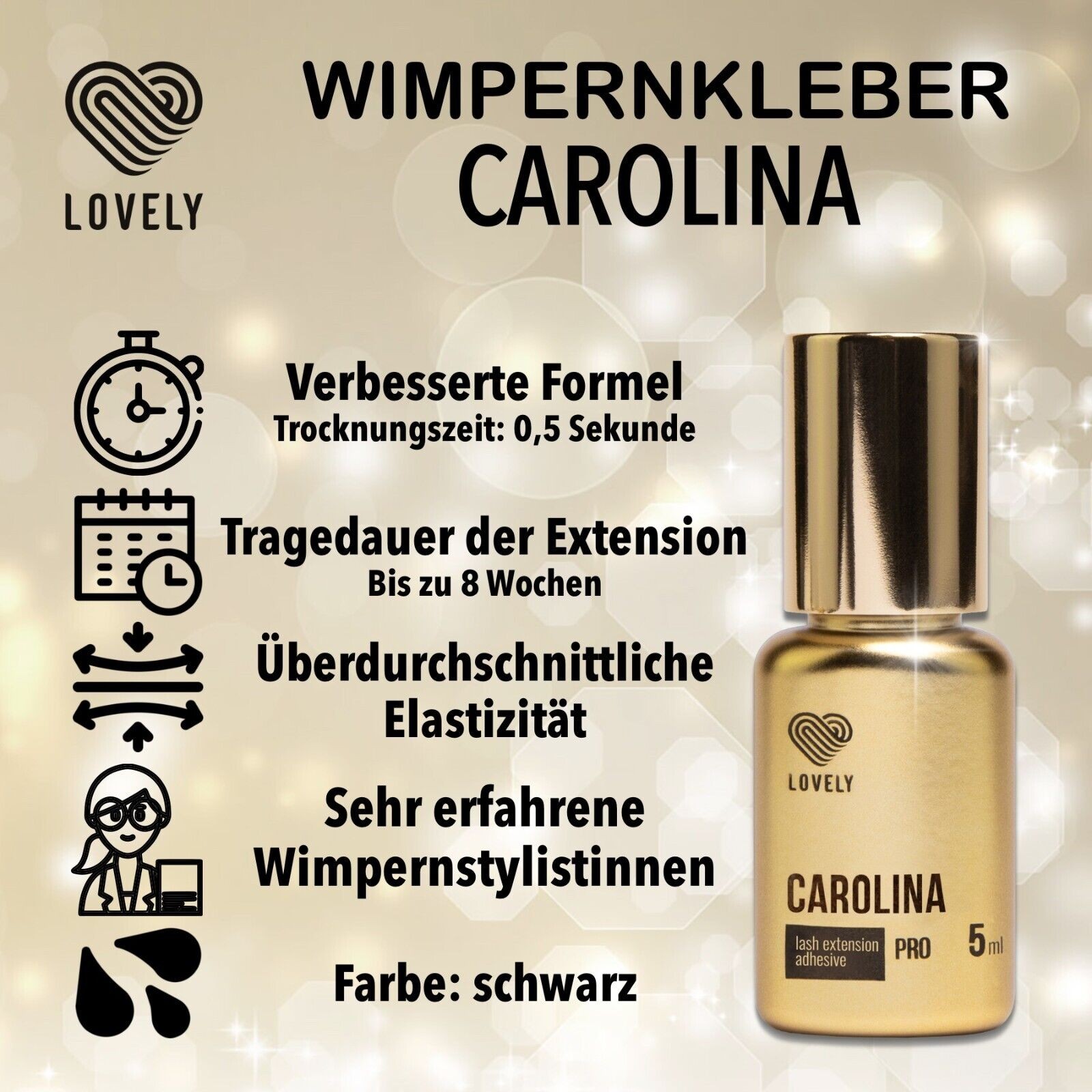 LOVELY Wimpernkleber "Carolina"