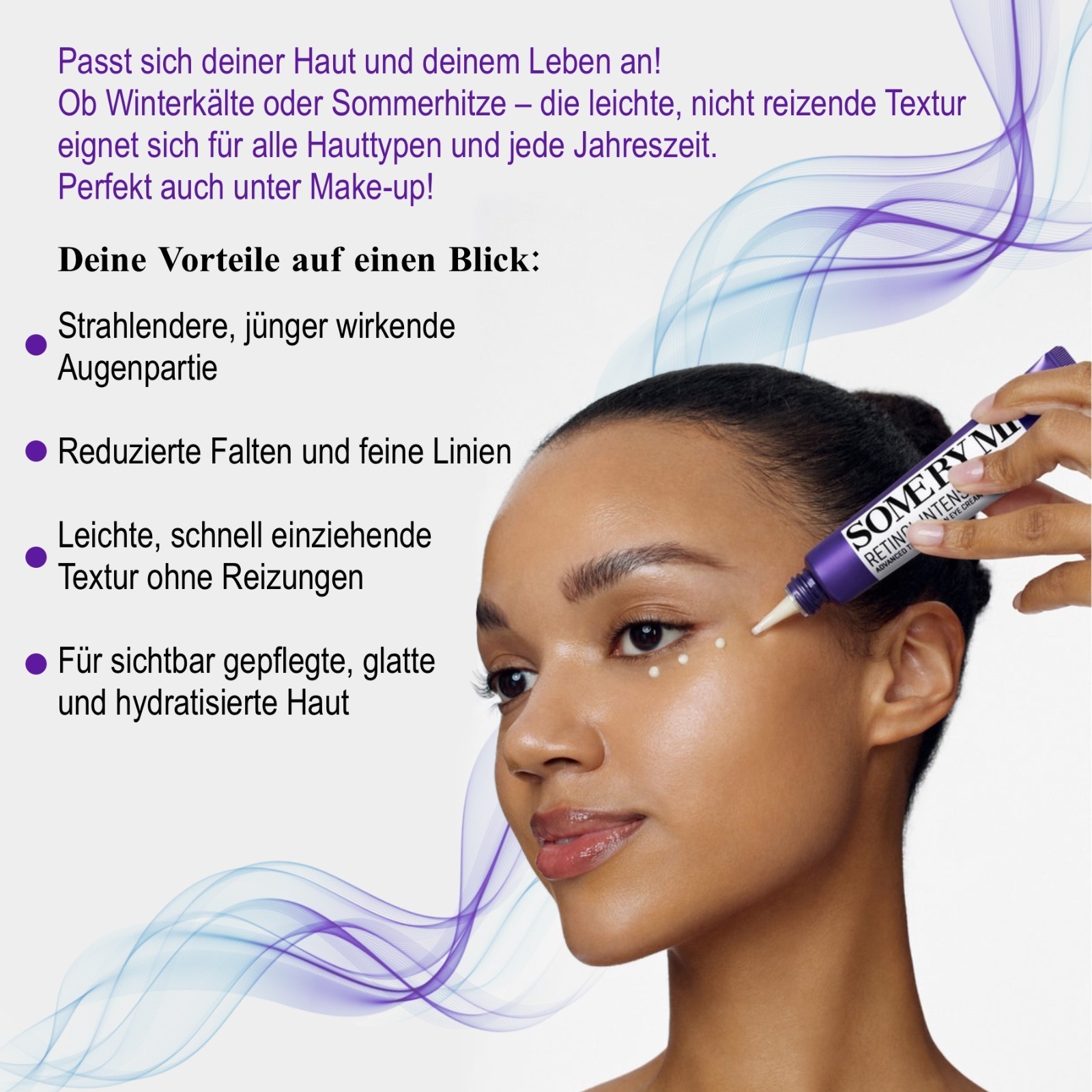 Augencreme Augenkonturencreme Anti-Falten Retinol Intense Reactivating Eye Cream