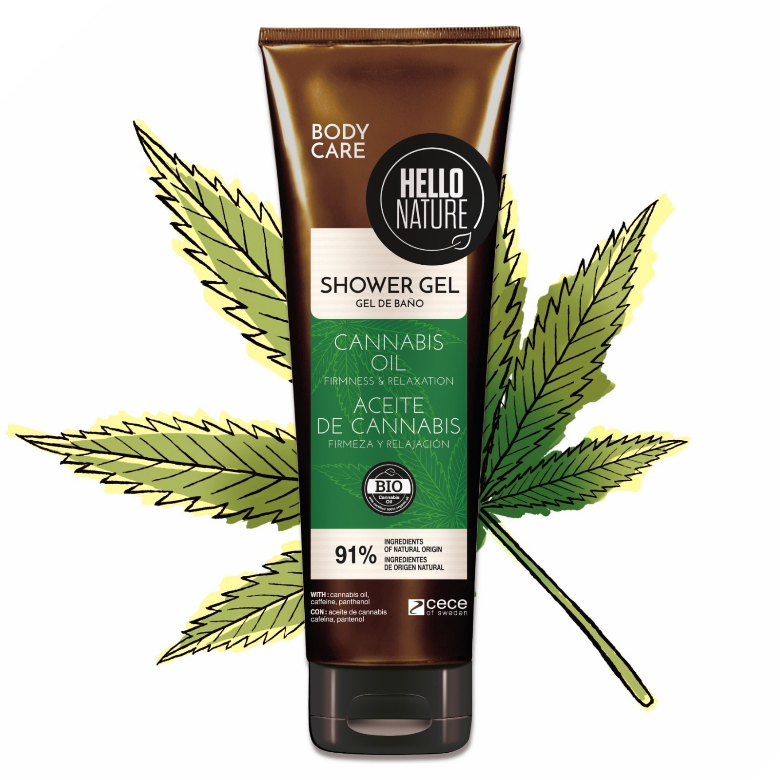 BIO Duschgel mit Bio-Hanföl