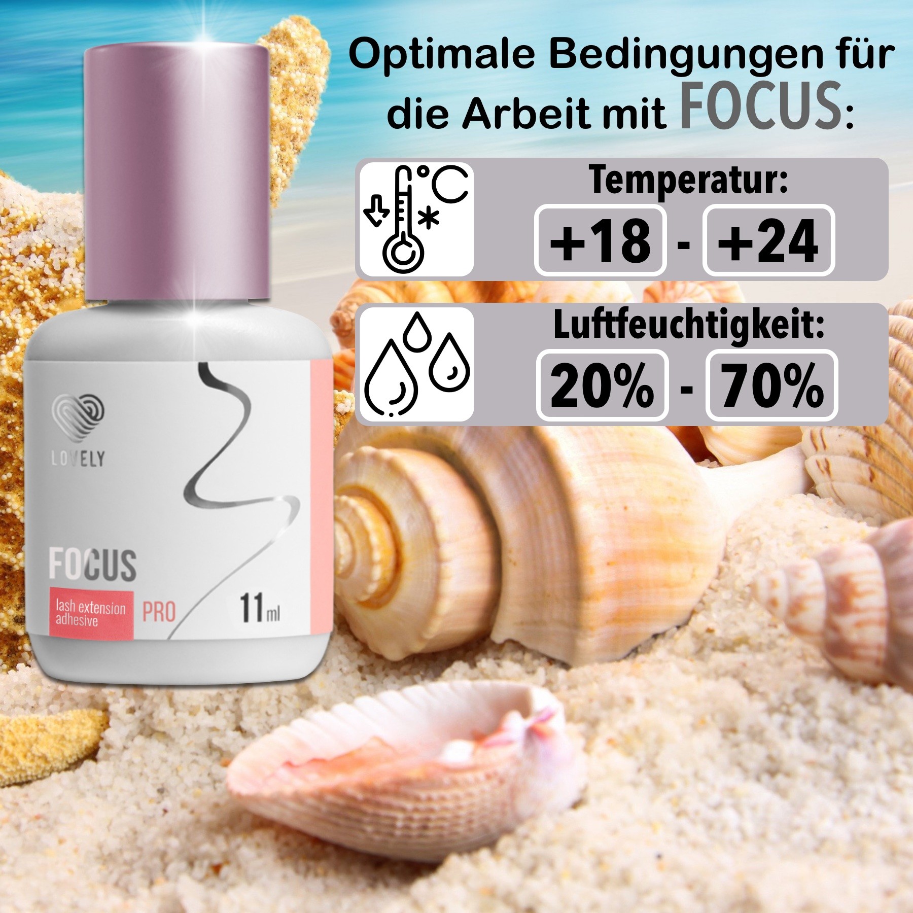 LOVELY Wimpernkleber "Focus" 
