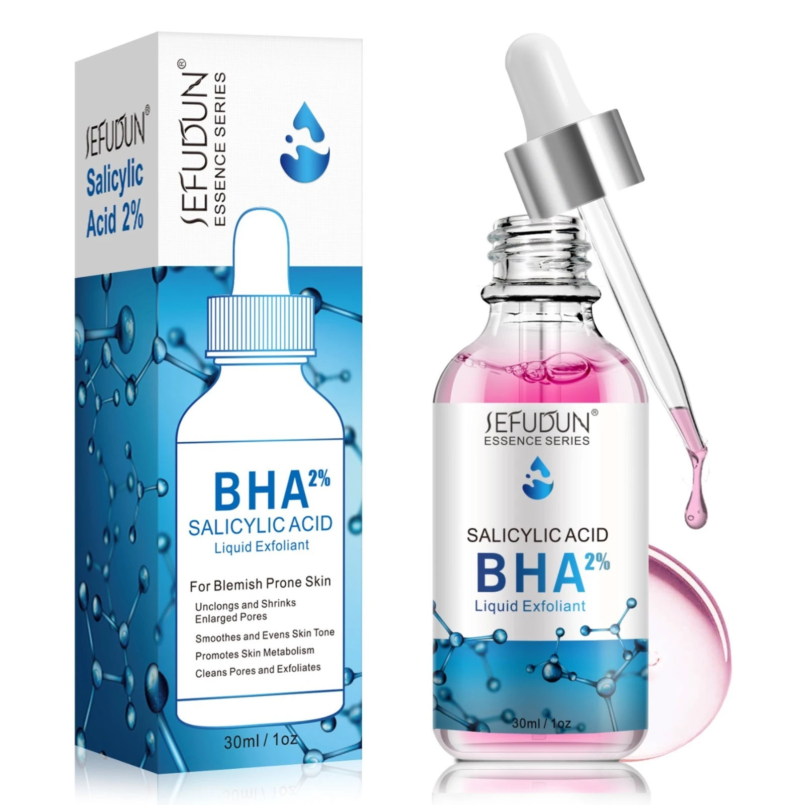 Gesichtspeeling mit Salicylsäure BHA 2% Liquid Exfoliant Peeling 