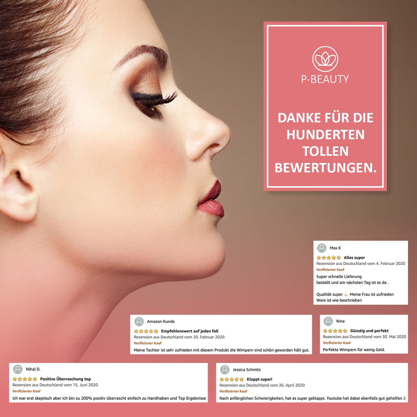 P-Beauty Silikonpads 5 Paar