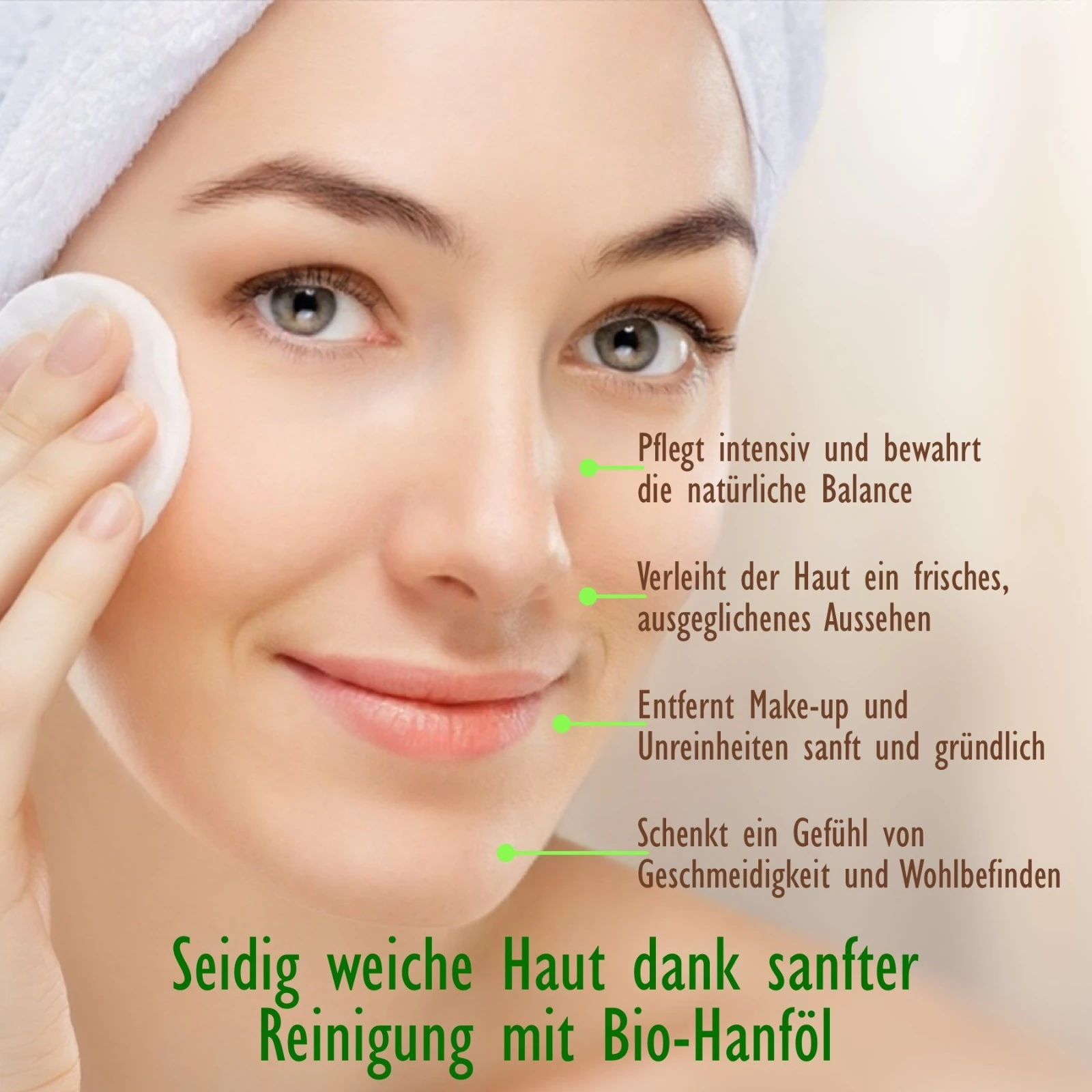 BIO Reinigungsöl mit Hanföl  