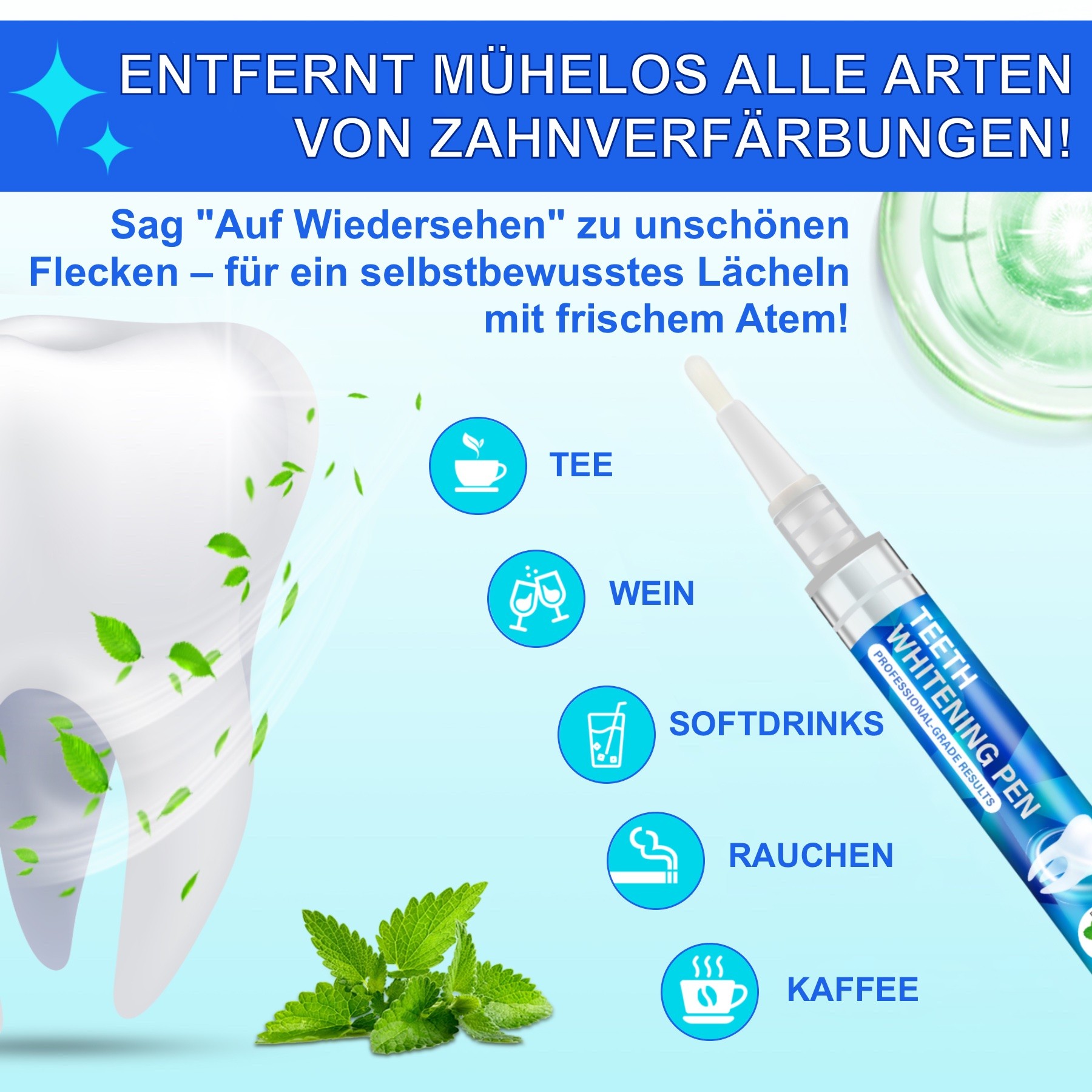 Zahnaufhellung Gel Stift 