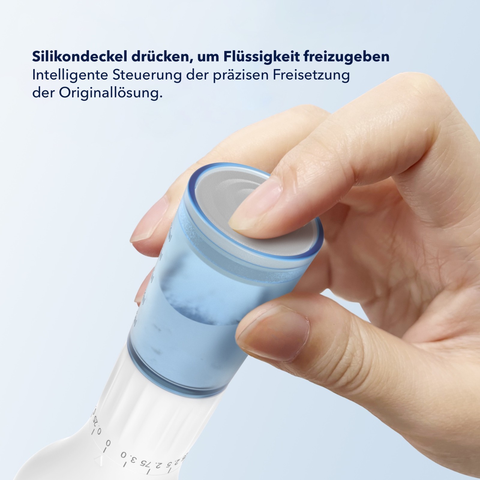 Derma Stamp Dermapen Microneedling Mesoroller 140 Edelstall Nadeln mit Serumtank