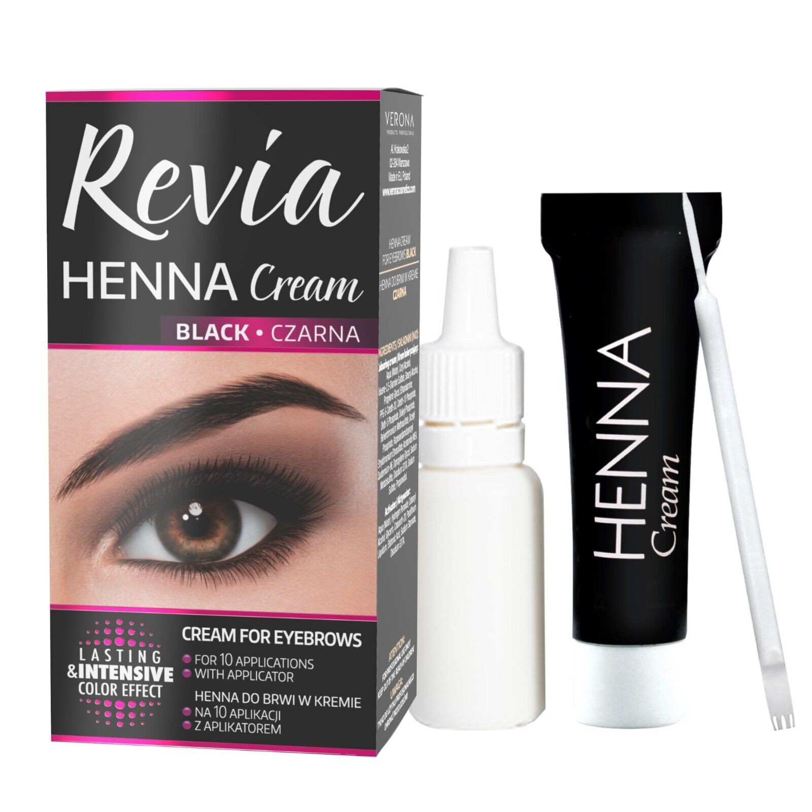 Brow Henna Augenbrauenfarbe Augenbrauen Farbe Creme Färben Zuhause 15ml