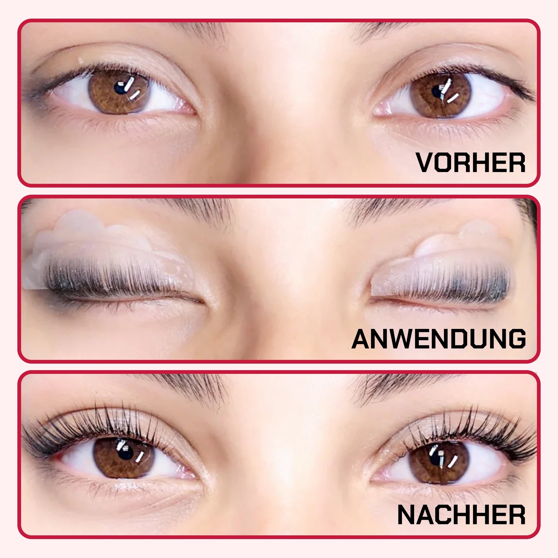 Wimpernlifting Set der 2 Generation mit Cream Kleber