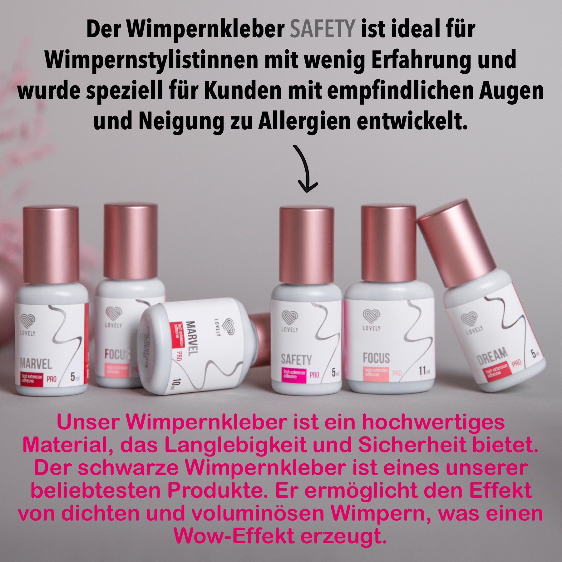 LOVELY Wimpernkleber "Safety" 