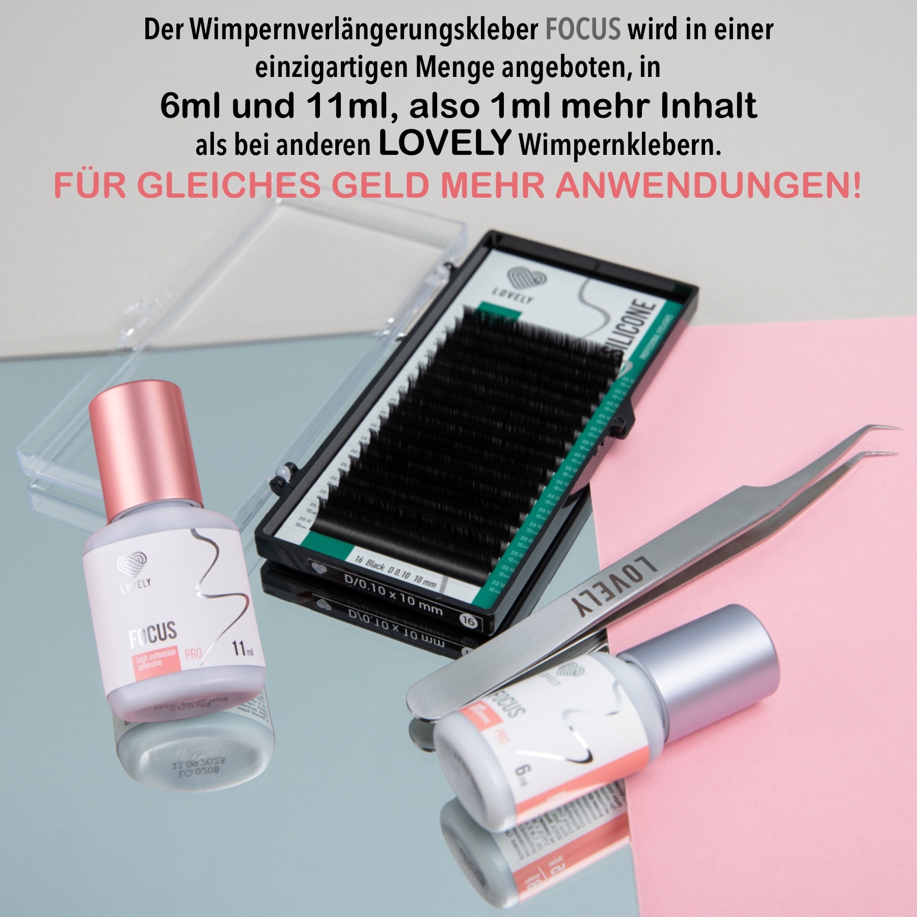 LOVELY Glue Wimpernkleber "Focus" 6ml