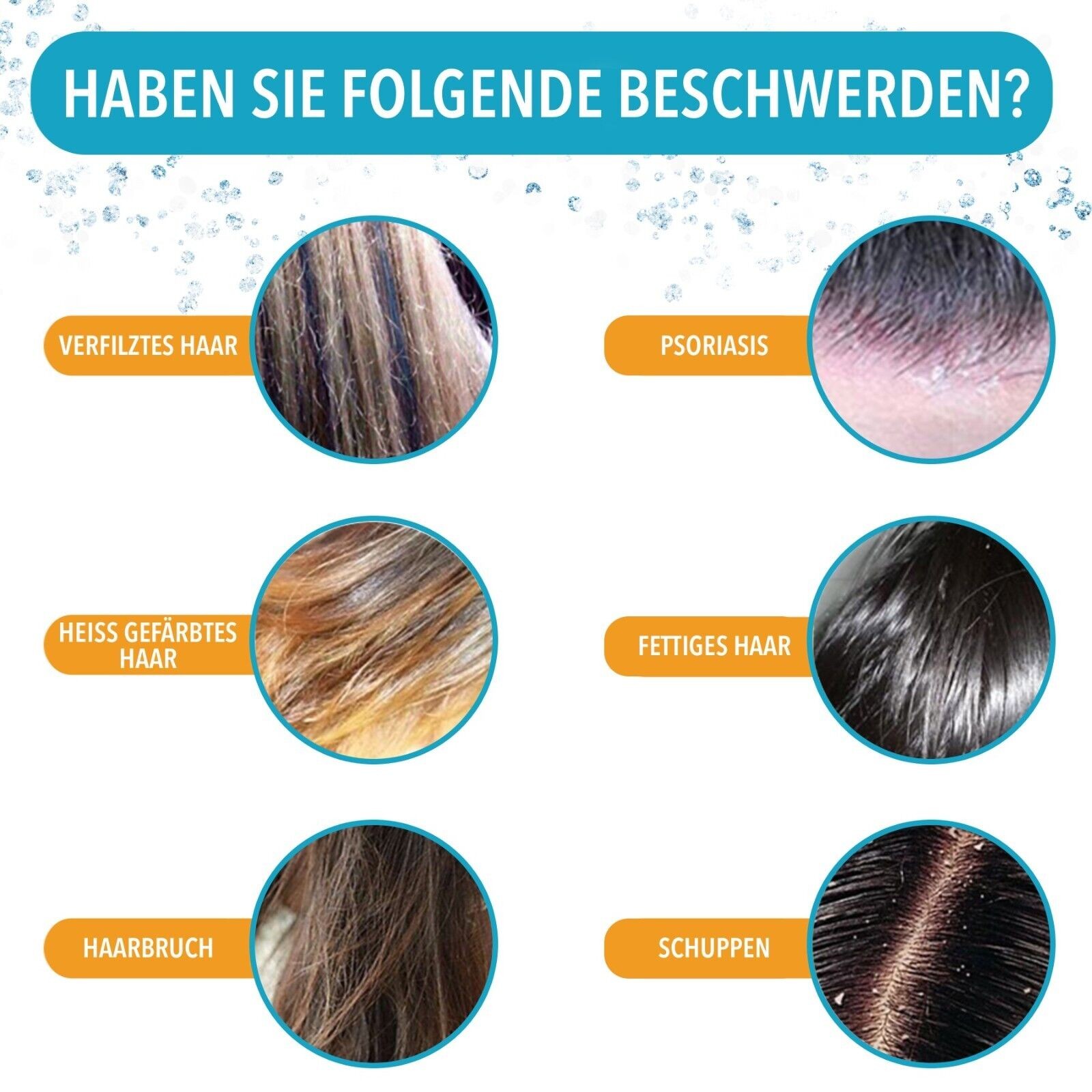 Shampoo Totes Meer Salz Haarpflege für Haarwachstum 