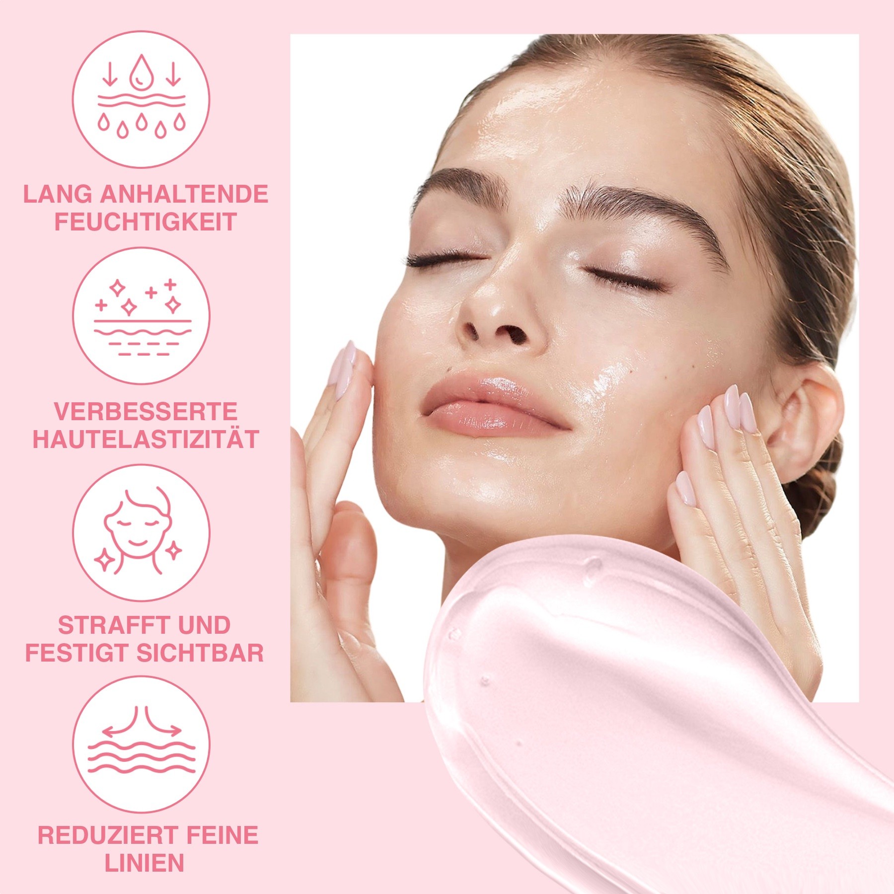 Collagen Nachtmaske Night Wrapping Mask mit Pinsel