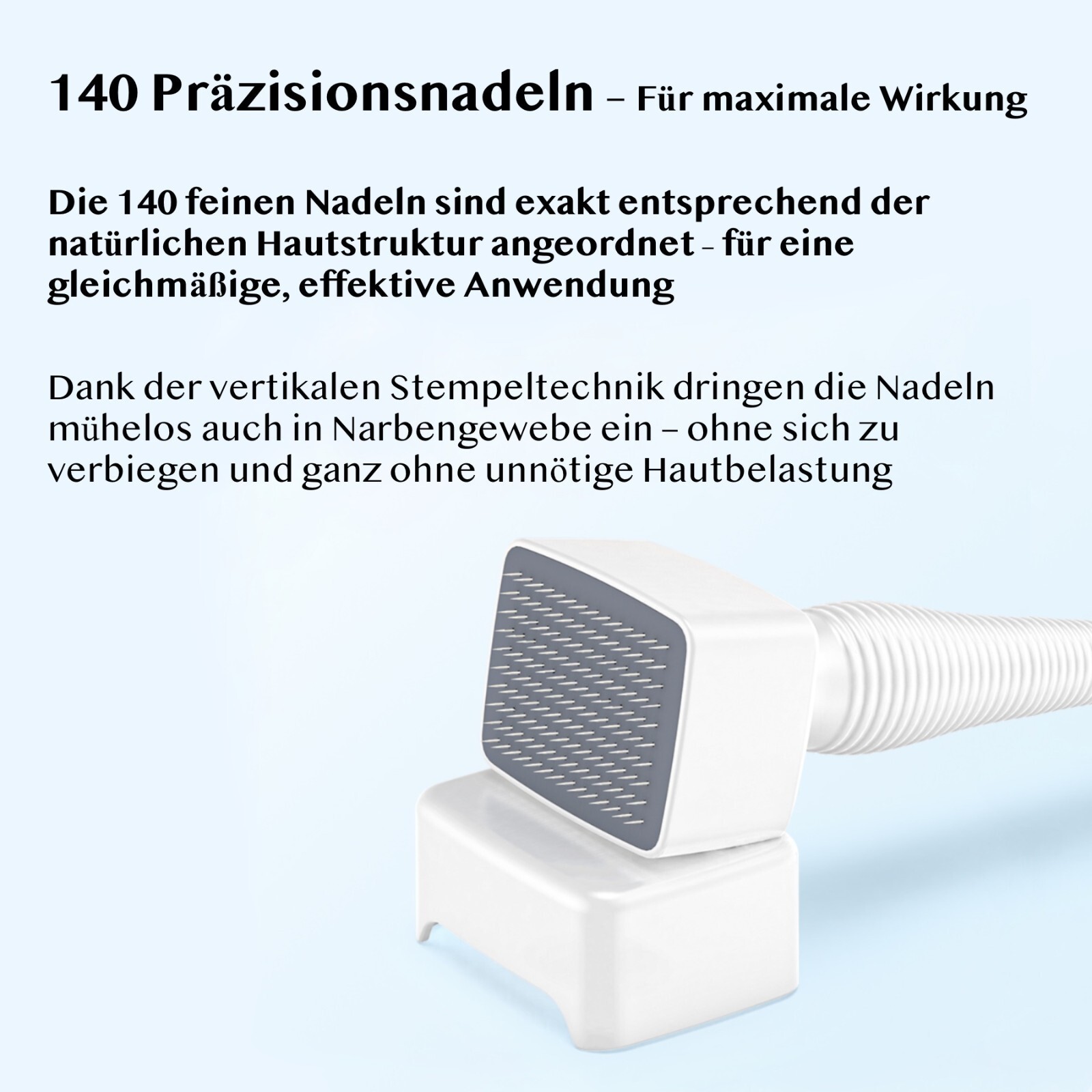 Derma Stamp 140 Edelstall Nadeln Länge 0-3mm