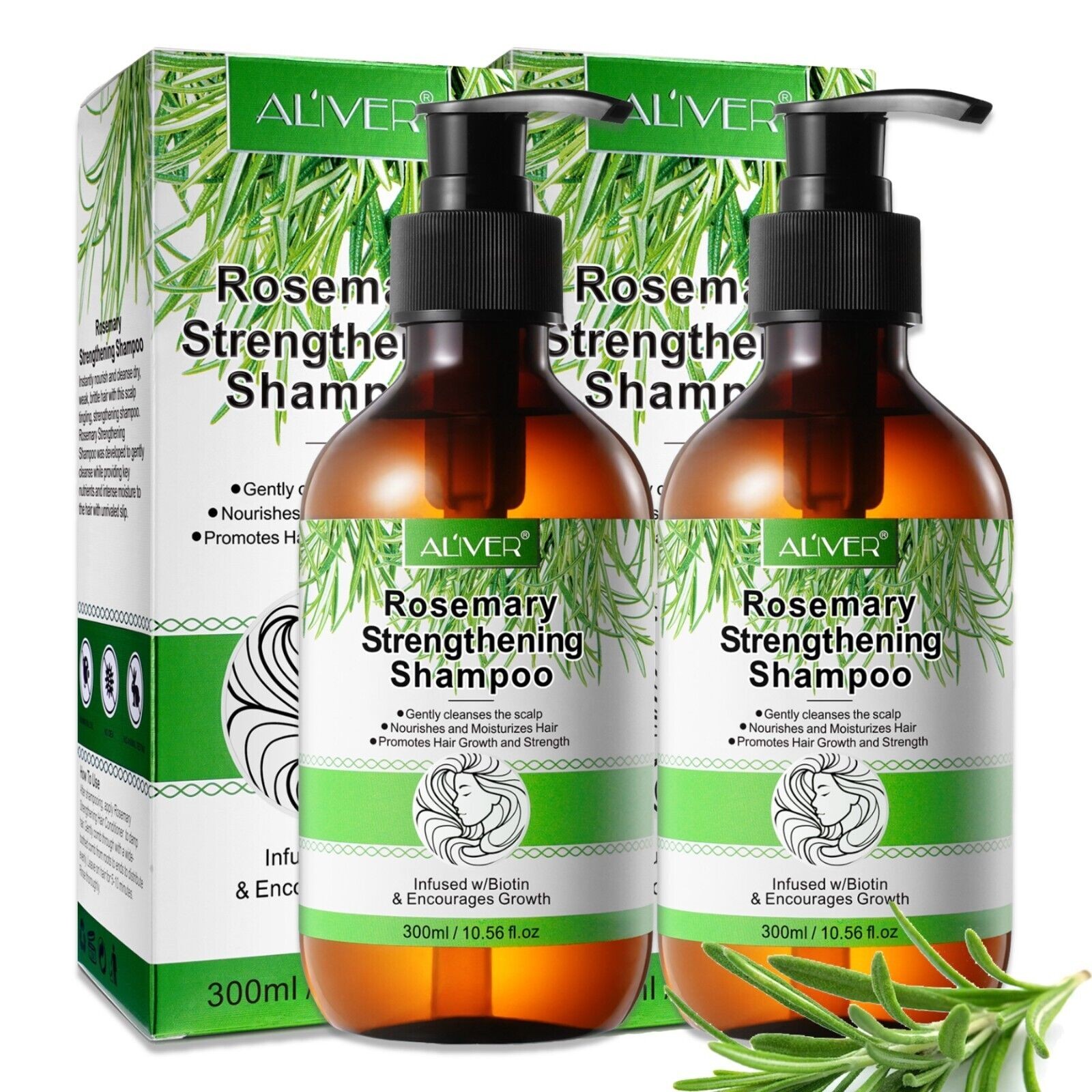 Bio Vegan  Rosmarin Haar Shampoo 