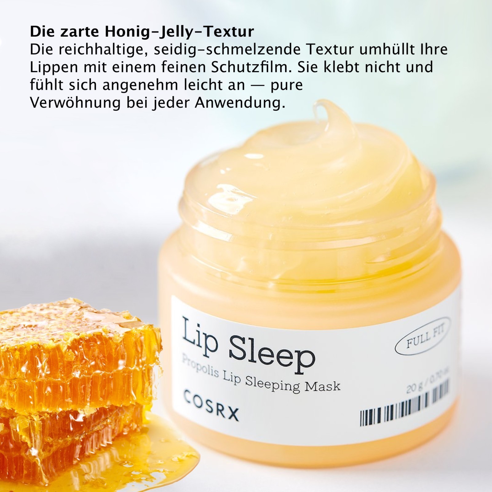COSRX Lip Sleep Propolis Sleeping Mask Lippenflege Lippenmaske gepflegte Lippen