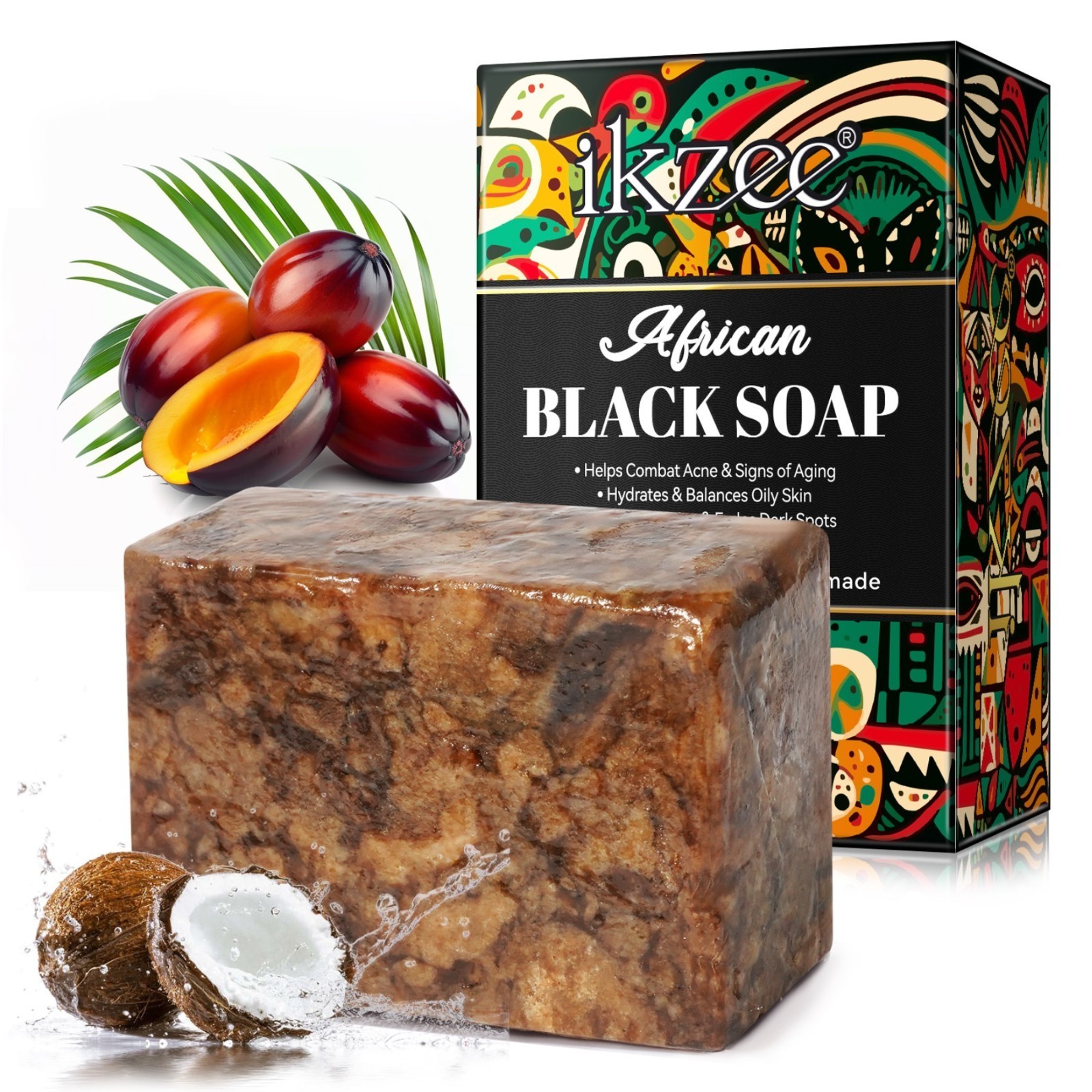 Gesichtsseife Körperseife Haarseife Naturseife Afrikanische Schwarze Seife Vegan