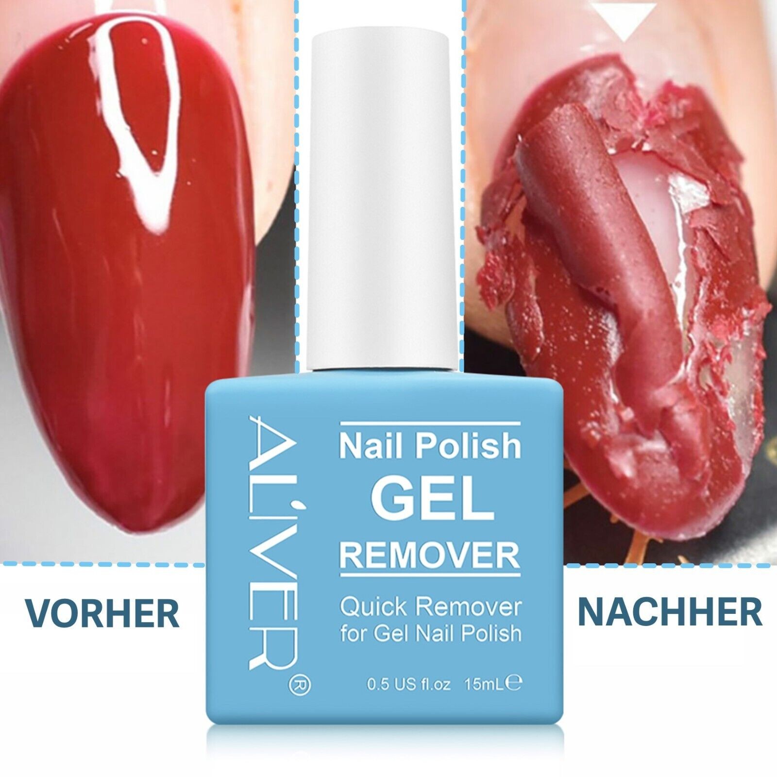 Nagellackentferner Nail Polish Gel Remover 