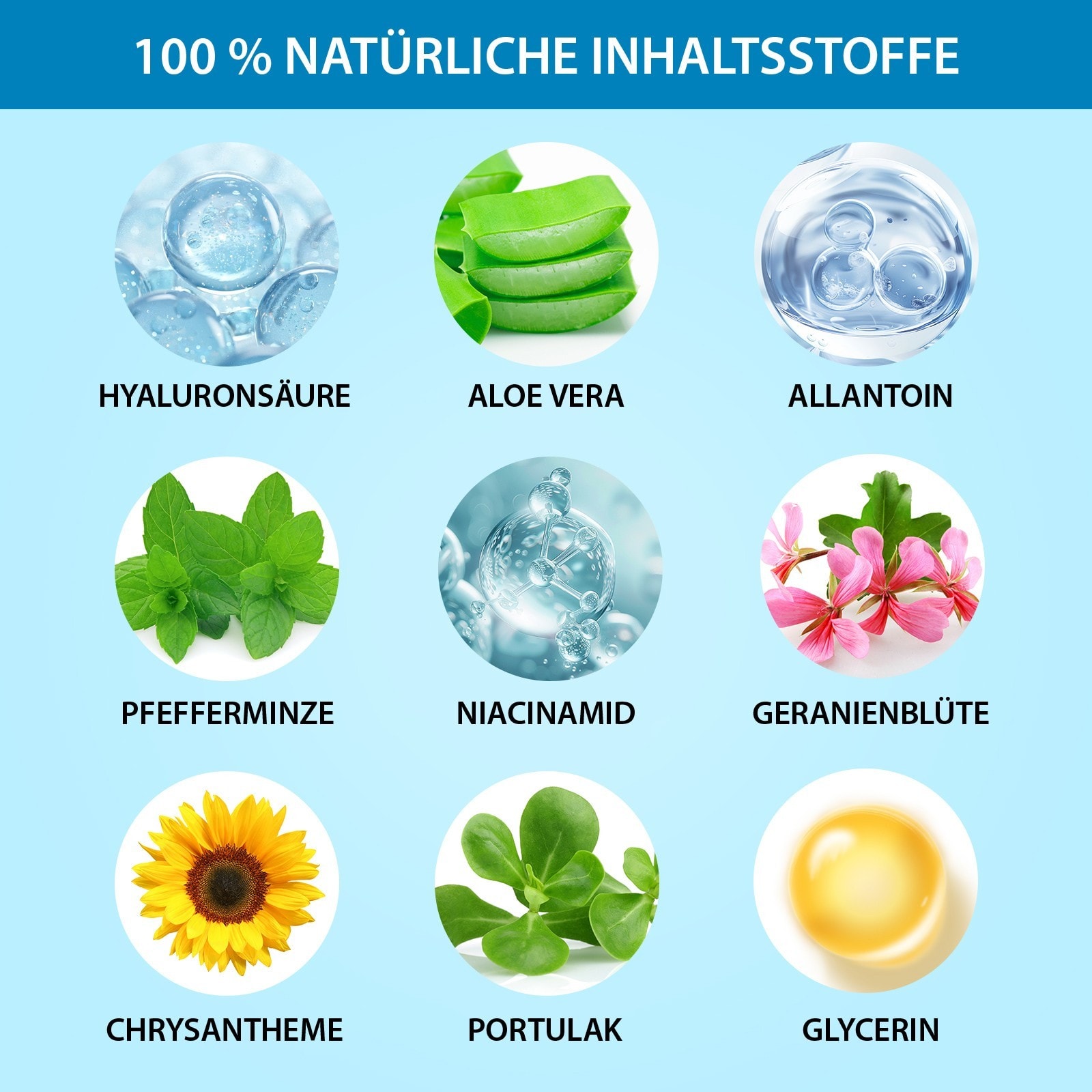 Gesichtsserum Niacinamide Hyaluronsäure B3 10% Haut Face Serum Microneedling 30ml