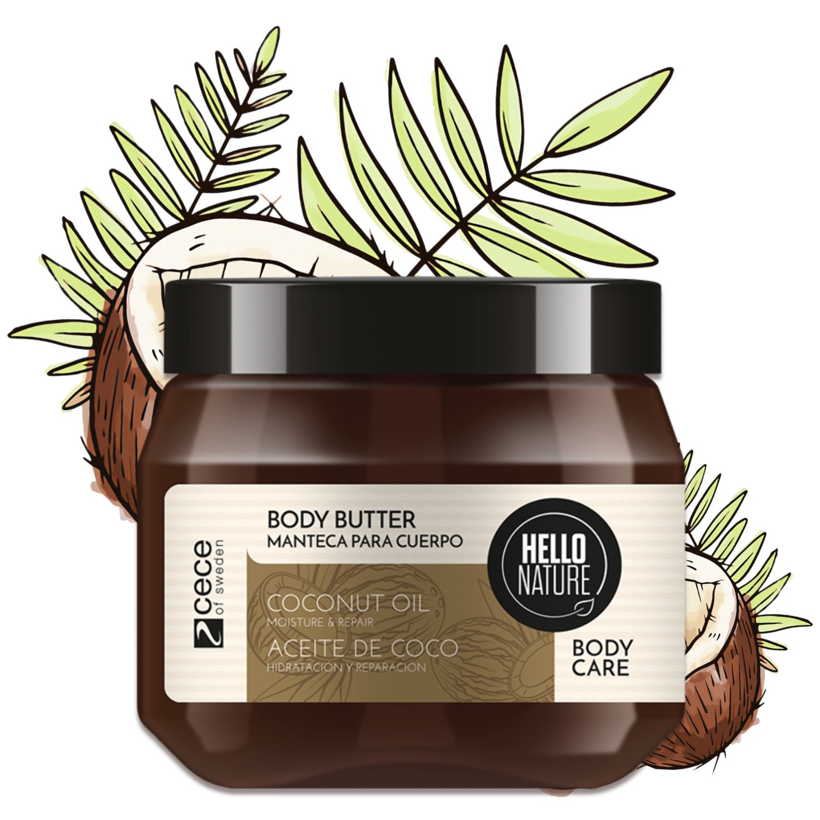 BIO Body Butter mit Kokosnussöl 