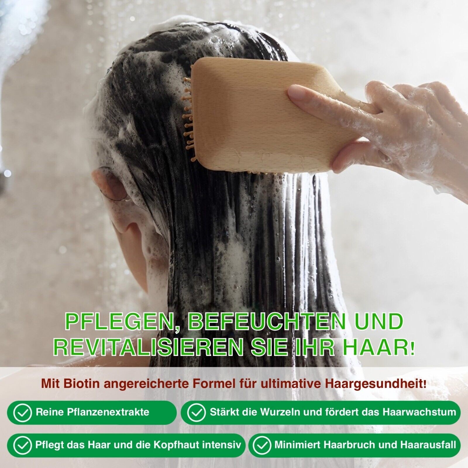 Shampoo mit Batana und Rosmarin Öl