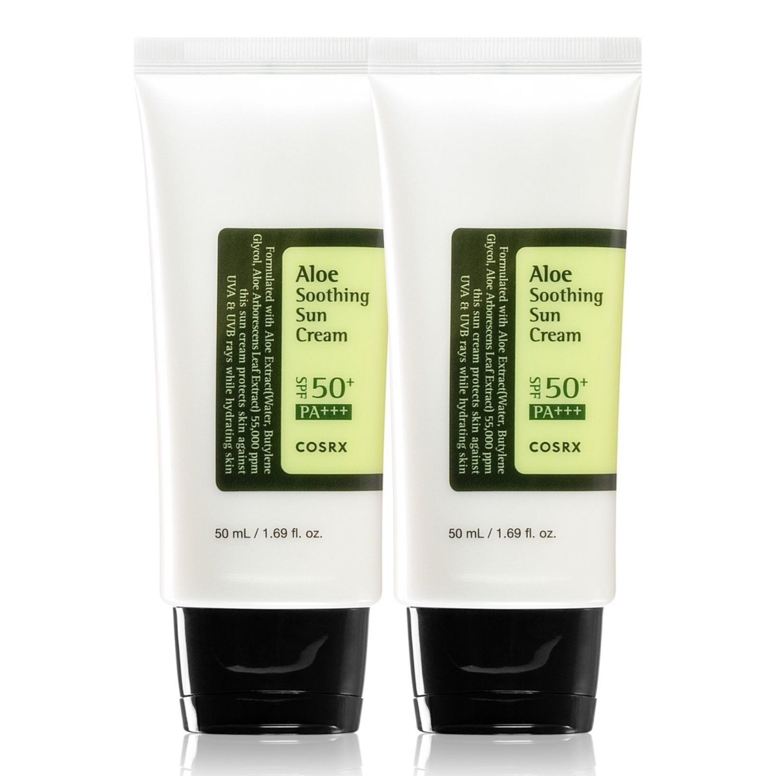 COSRX Sonnencreme Sonnenschutzpflege mit Aloe Vera Soothing Sun Cream SPF 50+