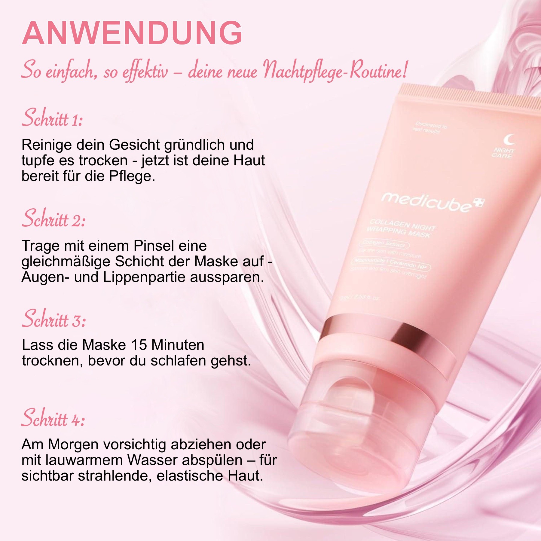 Medicube Gesichtsmaske Collagen Night Wrapping Mask 