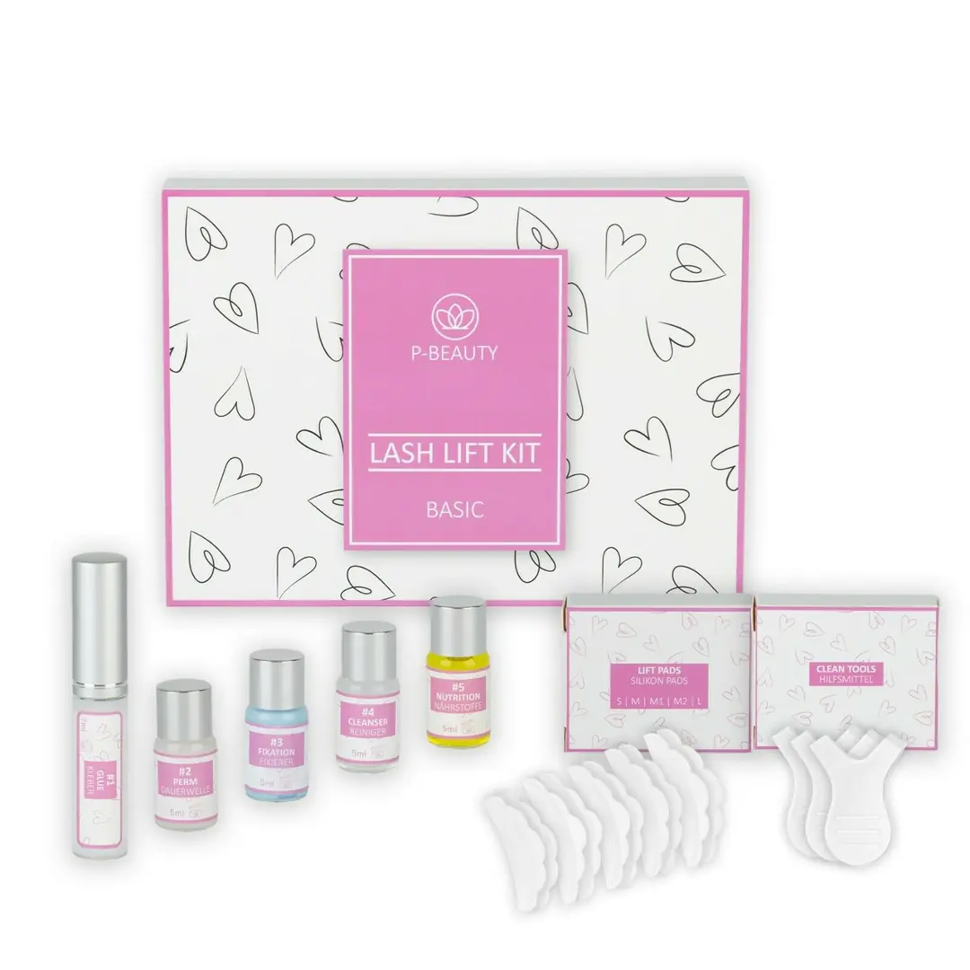 30 Stück Silikon-Wimpernpads Für Lifting & Dauerwelle – 3 Größen, Wiederverwendbar, Pink