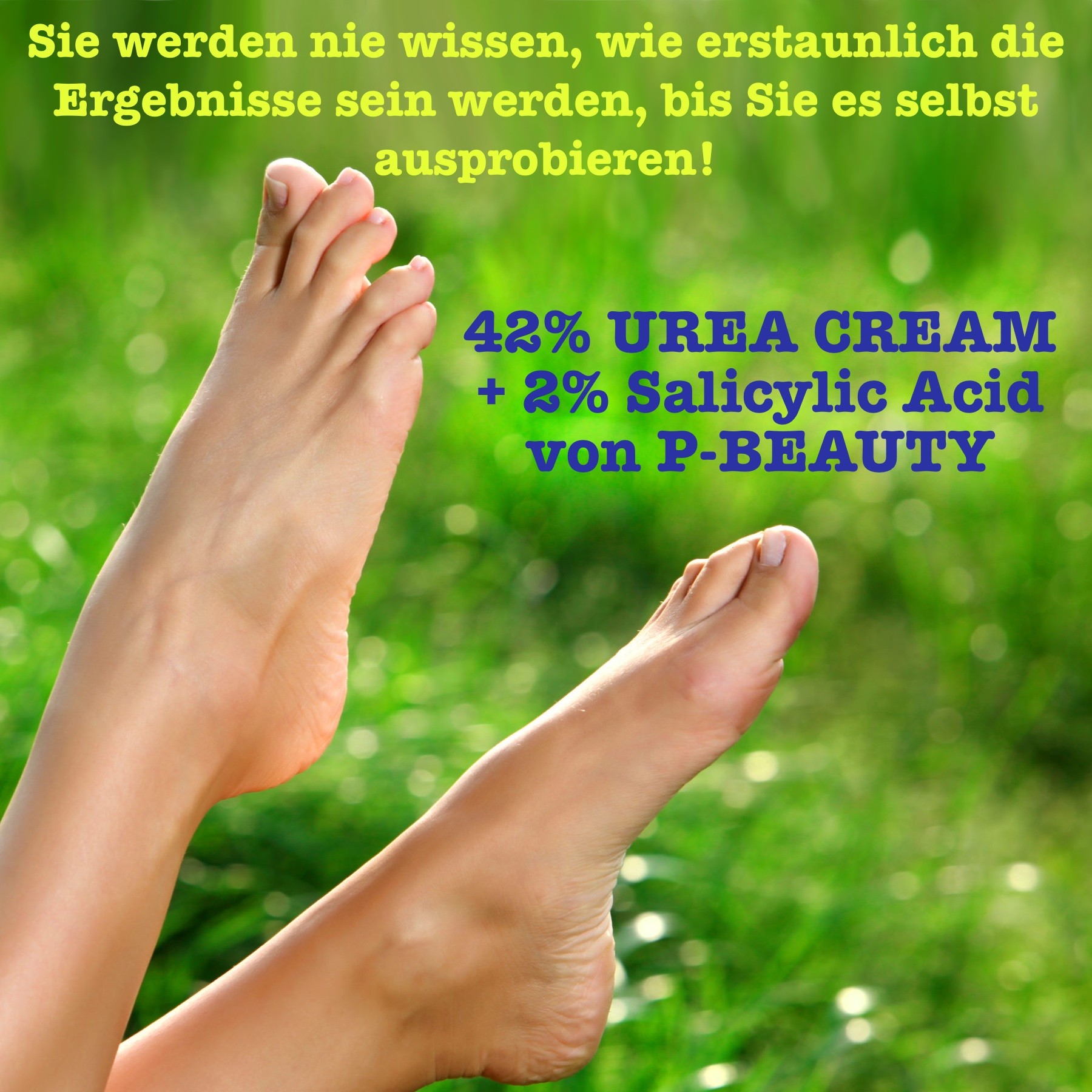 Fußcreme Urea Creme 42% +2% Salicylic Acid Heim und professionelle Haut Pflege