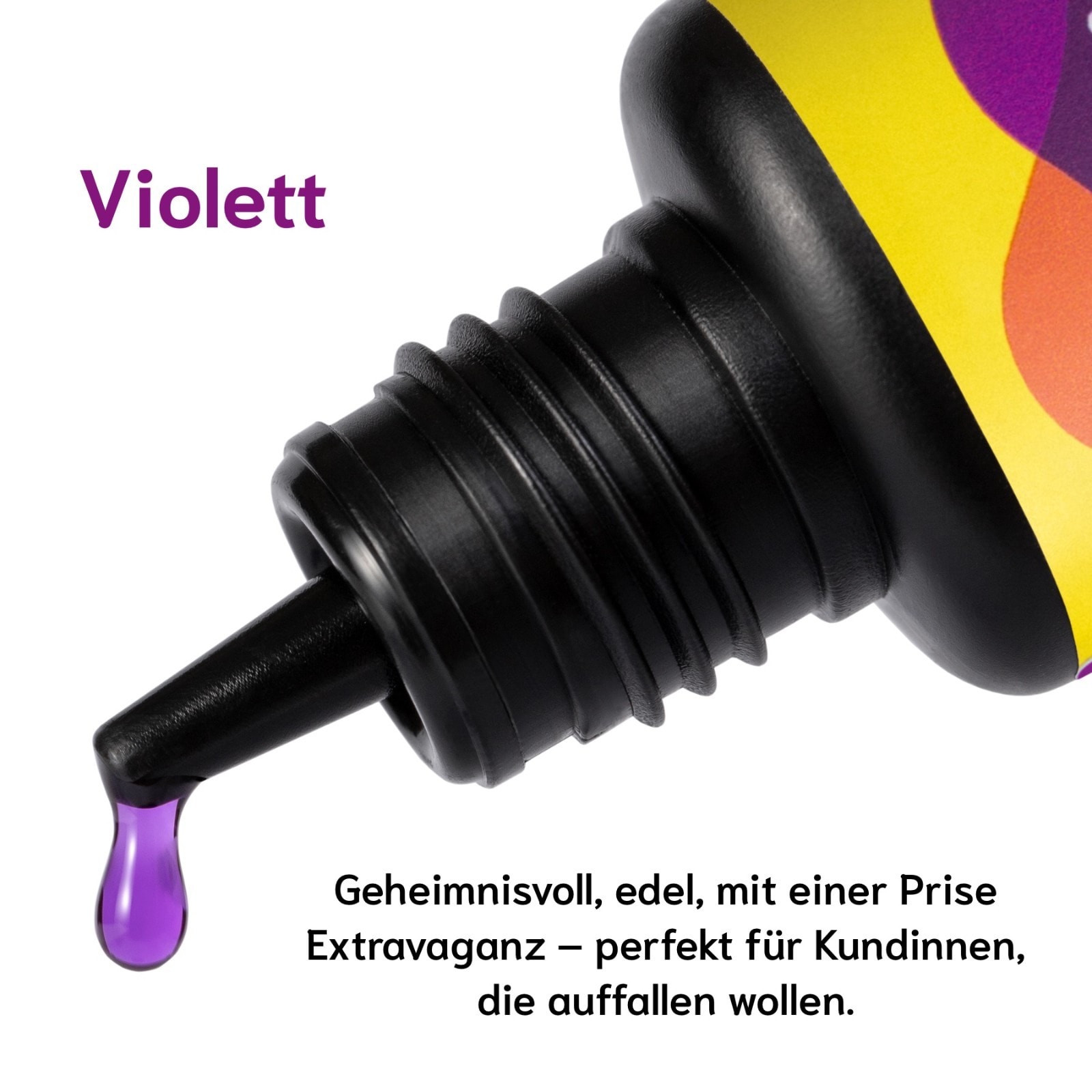 UV Wimpernkleber für Wimpernverlängerung in 4 Farben 