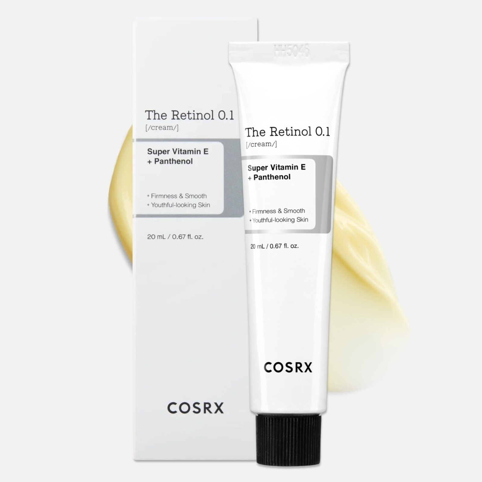 COSRX Retinol 0.1 Anti-Aging Gesichtscreme mit Hyaluronsäure