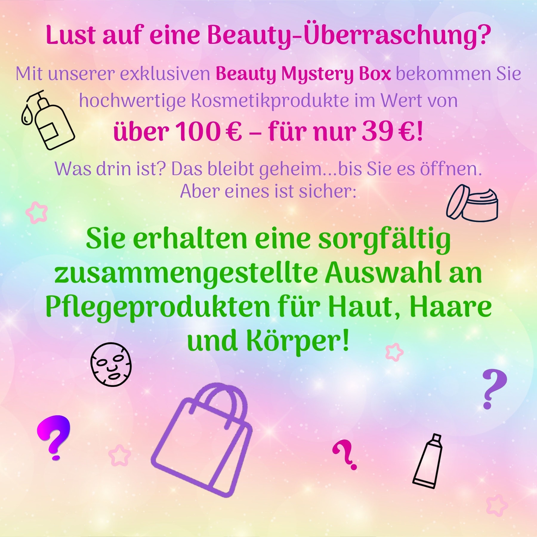 Beauty Geschenkbox für Damen – Pflegeset & Überraschungs-Set nur 39€ statt 100€