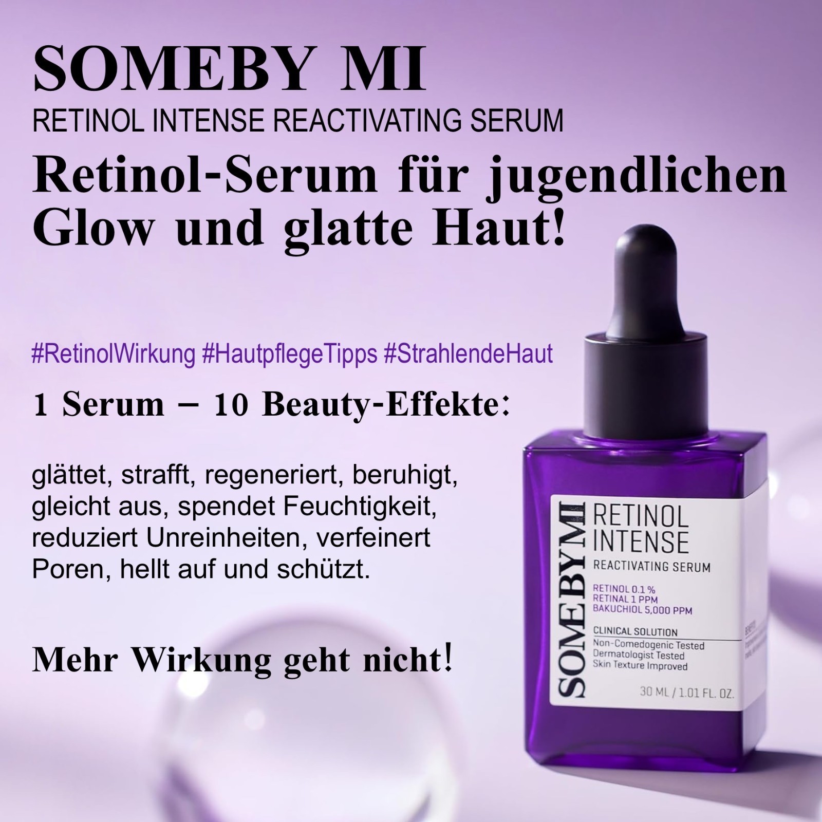 Gesichtsserum Retinol Retinal Intense Reactivating Serum Anti-Falten Anti-Aging