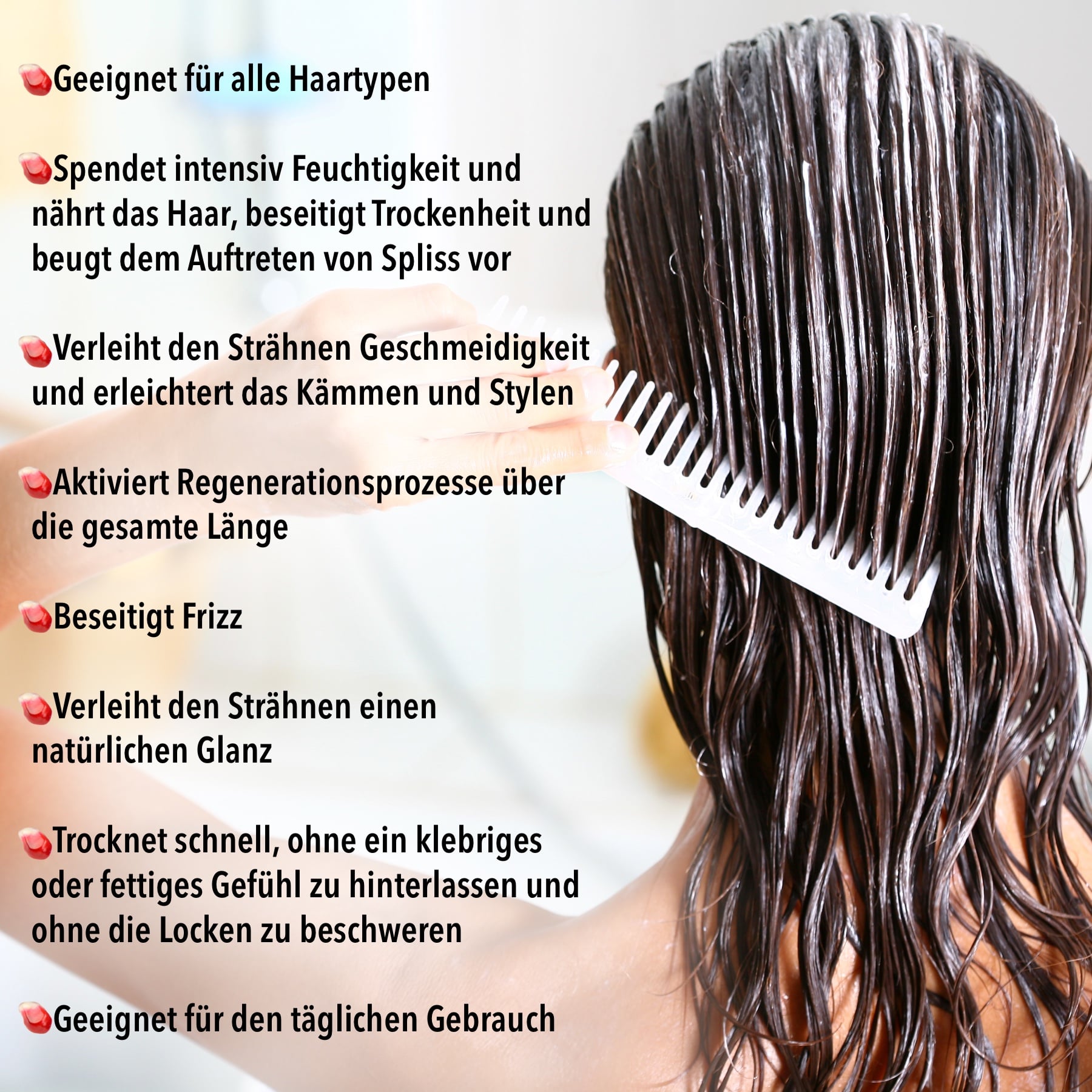 Haarpflege Set: Shampoo und Conditioner Pomegranate & Honey 