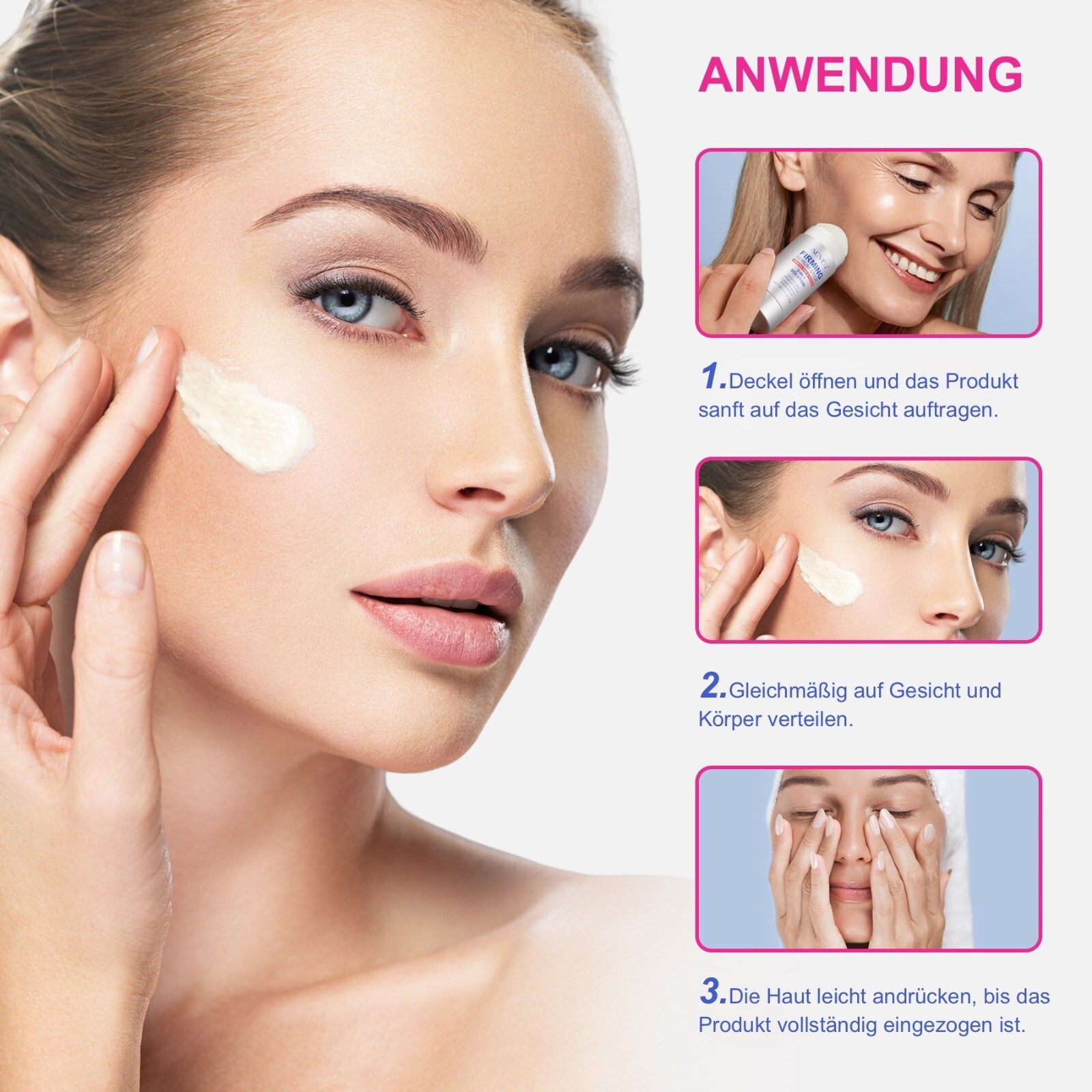 Anti-Aging Anti Falten Retinol Serum Hautpflege Straffung Feuchtigkeit Stick
