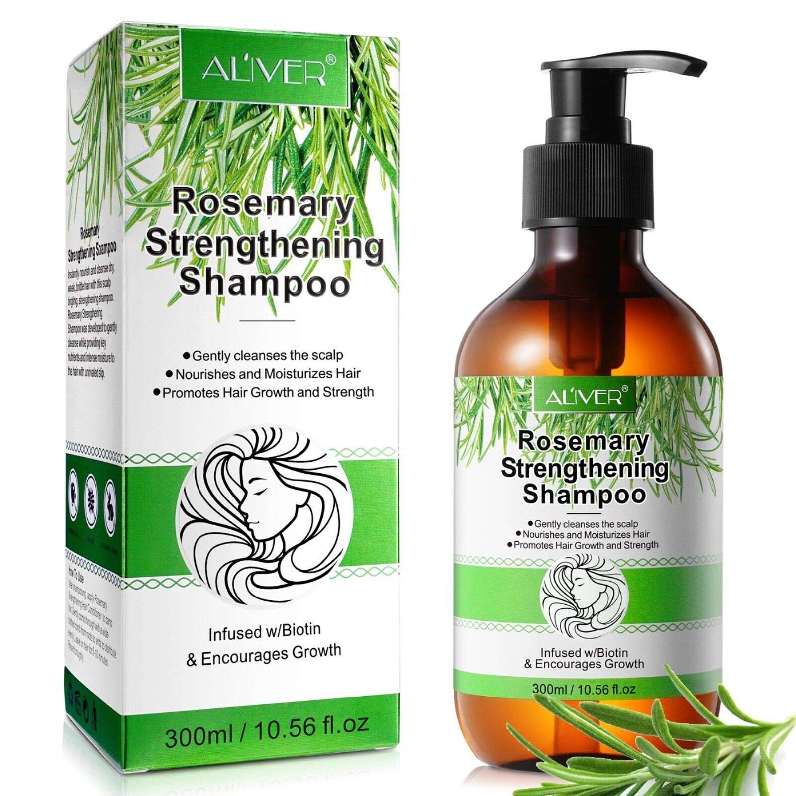 Rosmarin Vegan Shampoo ALIVER  