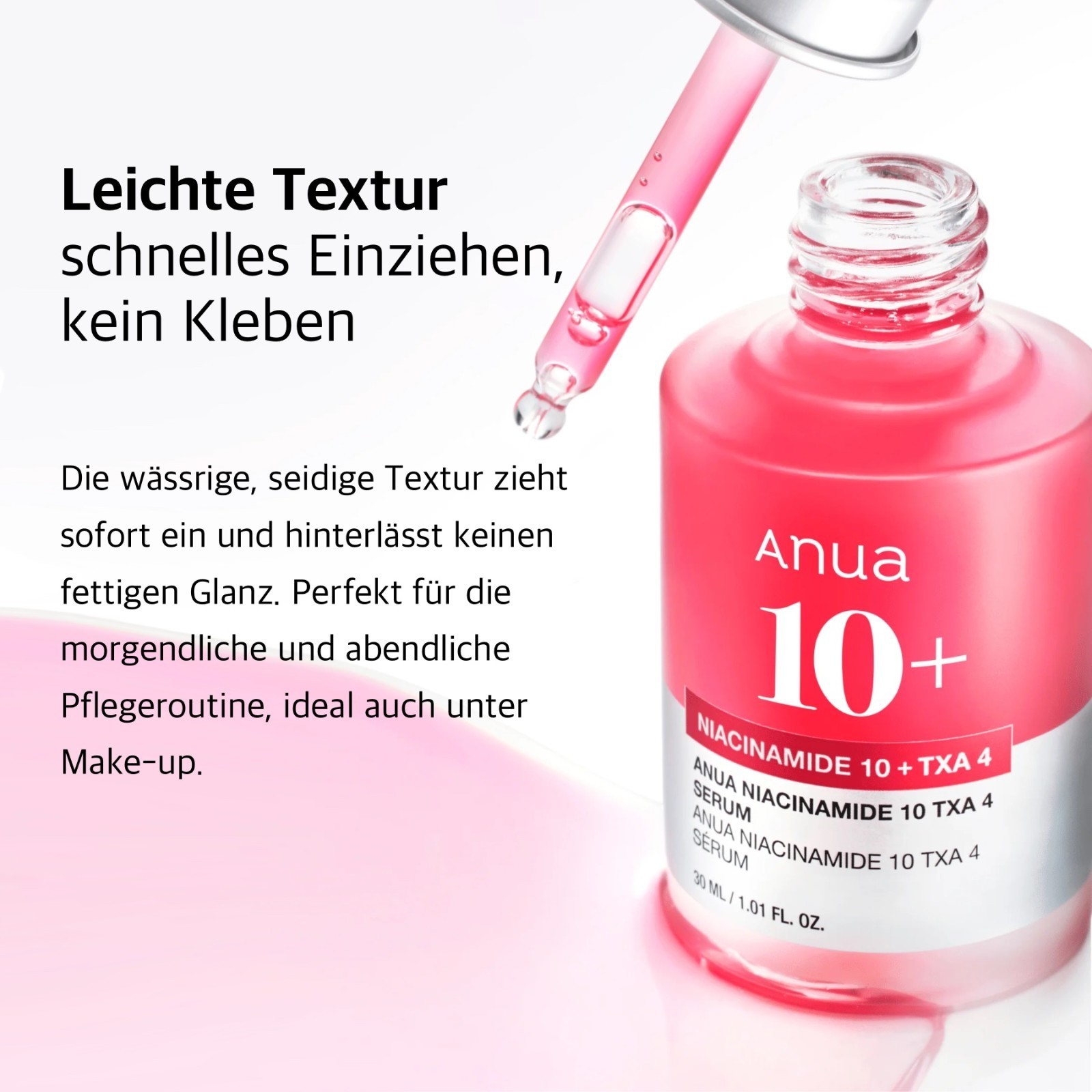 Gesichtsserum Serum für Gesicht Anua 10% Niacinamide TXA Hyaluronsäure Ceramide