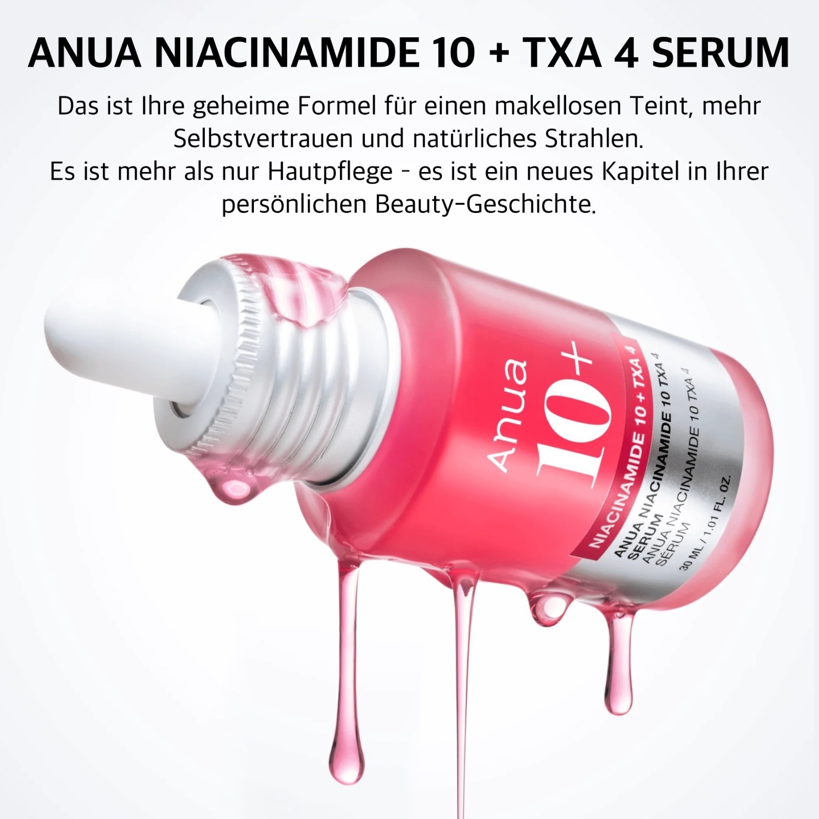 Gesichtsserum Serum für Gesicht Anua 10% Niacinamide TXA Hyaluronsäure Ceramide