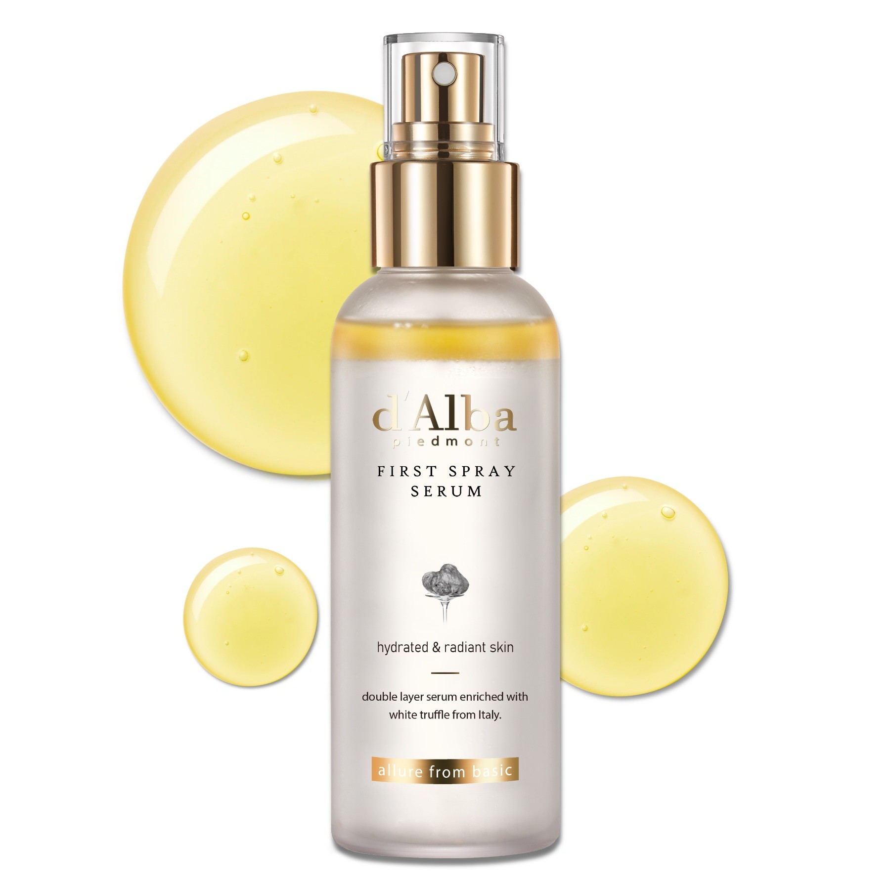 d’Alba First Spray Serum Glow Anti-Aging Feuchtigkeit Gesichtsspray 