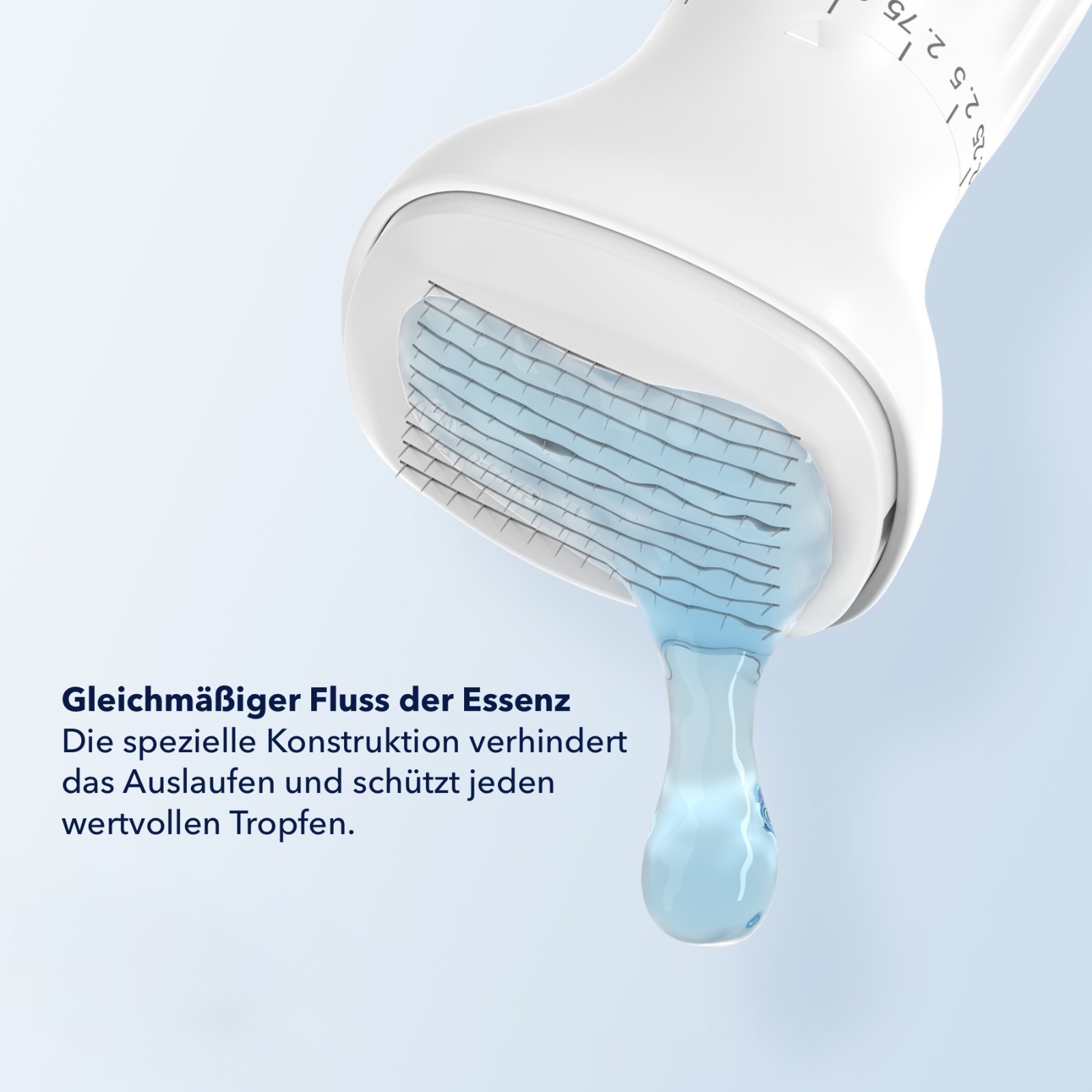 Derma Stamp Dermapen Microneedling Mesoroller 140 Edelstall Nadeln mit Serumtank